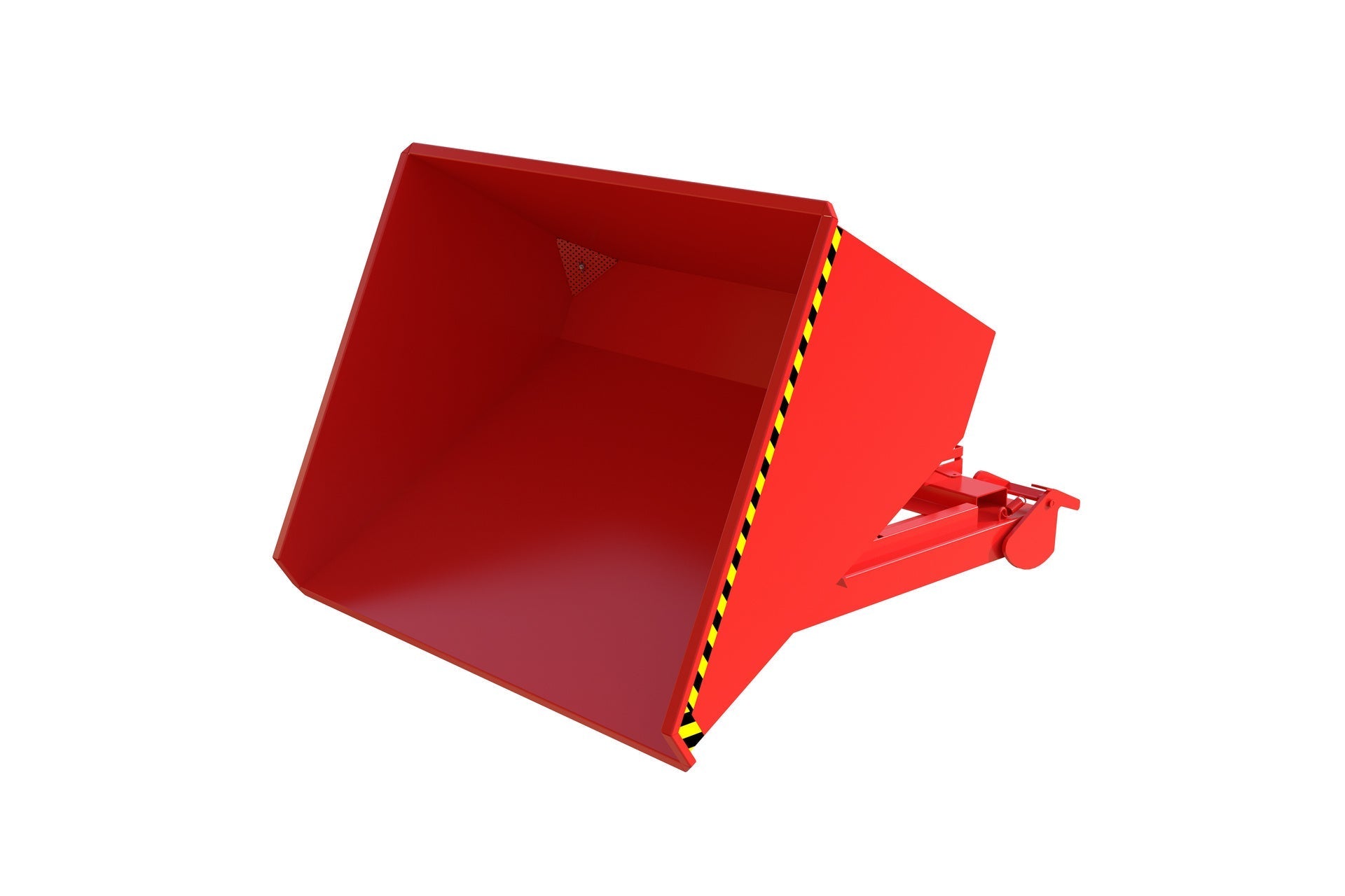 Spänebehälter S4A 900, lackiert, Feuerrot - Staplertechnik24 - 4462 - 47 - 0000 - 2