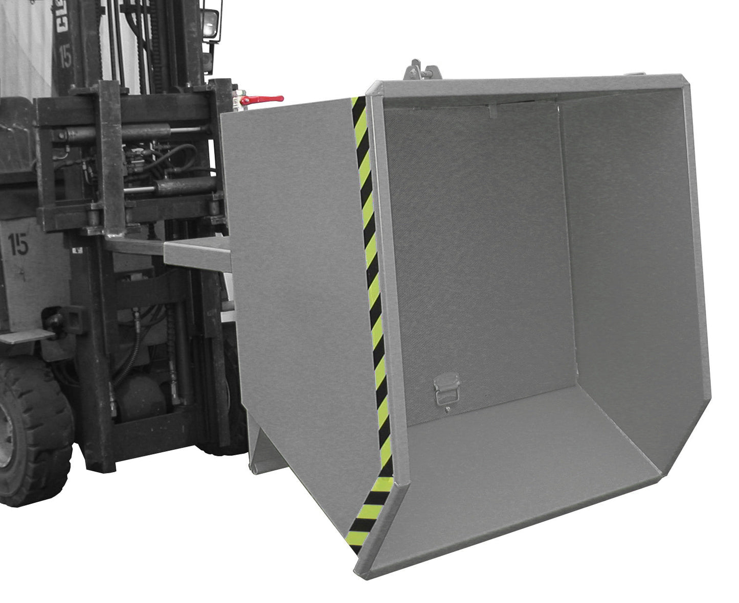 Spänebehälter SGU 75, lackiert, Mausgrau - Staplertechnik24 - 4479 - 03 - 0000 - 5