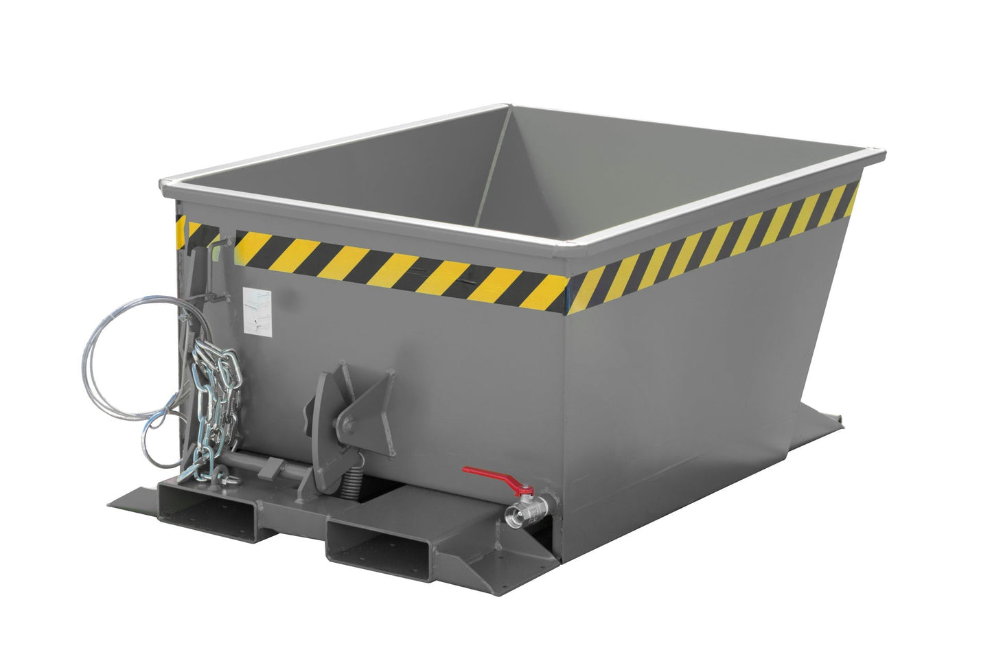 Spänebehälter SGU - RZ 30, lackiert, Mausgrau - Staplertechnik24 - 4409 - 33 - 0000 - 5