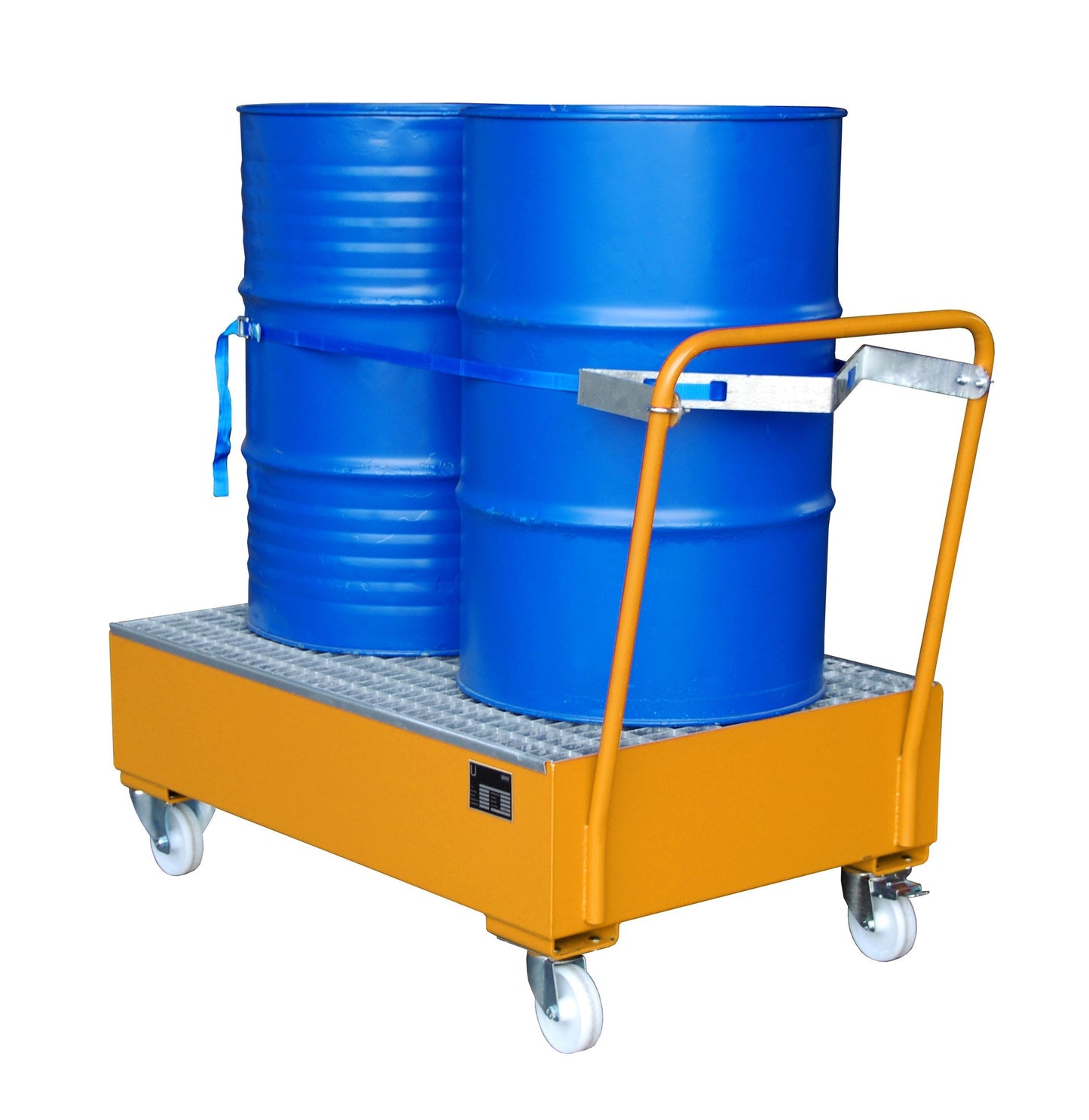 Fahrbare Auffangwanne 2020, lackiert, Gelborange - Staplertechnik24 - 4471 - 11 - 0000 - 1