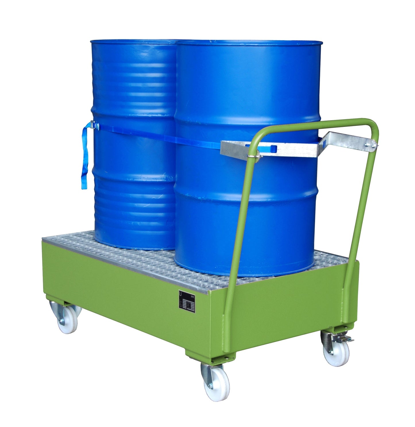 Fahrbare Auffangwanne 2020, lackiert, Resedagrün - Staplertechnik24 - 4471 - 11 - 0000 - 4