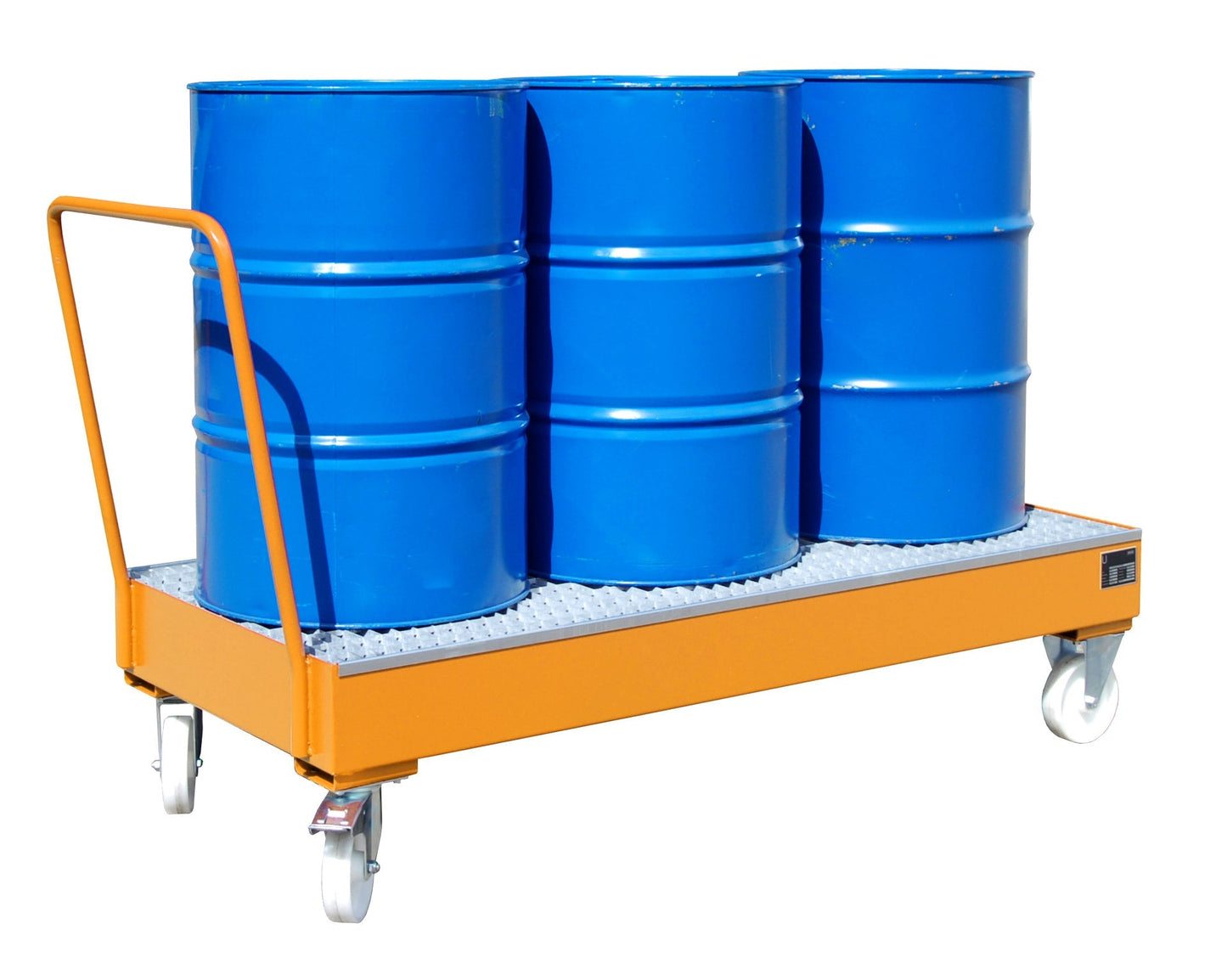 Fahrbare Auffangwanne 2050 SR, lackiert, Gelborange - Staplertechnik24 - 4471 - 95 - 0000 - 1