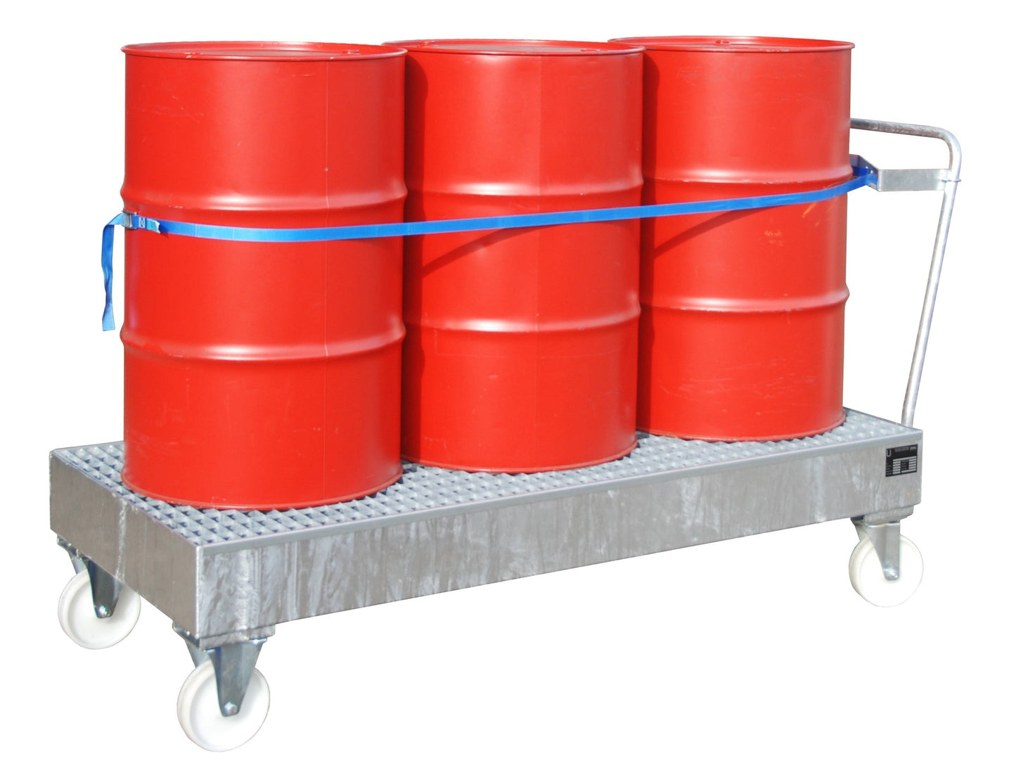 Fahrbare Auffangwanne 2051 SR, feuerverzinkt - Staplertechnik24 - 4471 - 95 - 0000 - 7