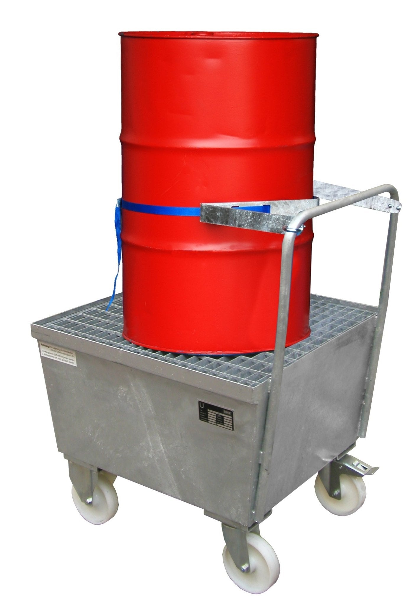 Fahrbare Auffangwanne AW - F 1, feuerverzinkt - Staplertechnik24 - 4447 - 21 - 0000 - 7