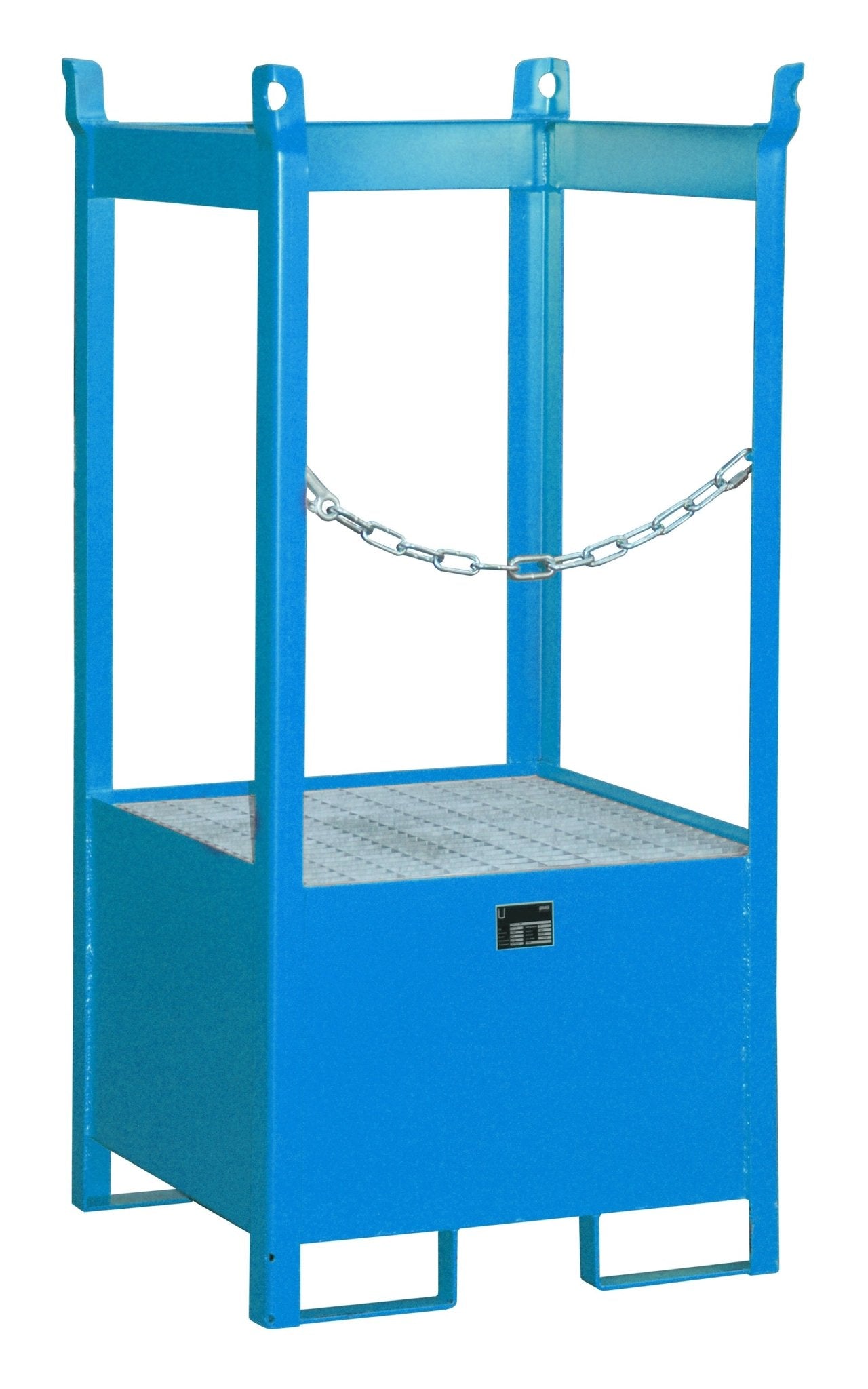 Fass - Stapelpalette FSP - 1, lackiert, Lichtblau - Staplertechnik24 - 4442 - 03 - 0000 - 3