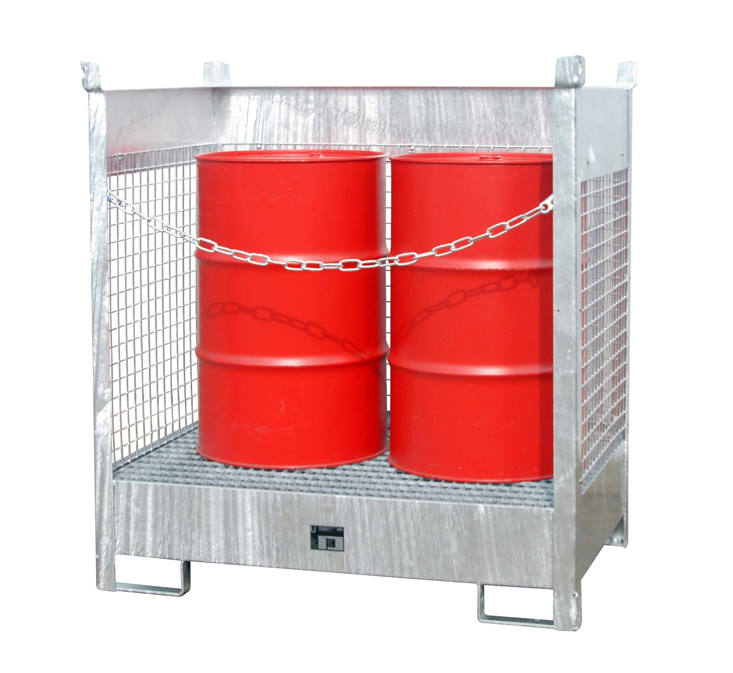 Fass - Stapelpalette FSP - 2 D, feuerverzinkt - Staplertechnik24 - 4442 - 07 - 0000 - 7