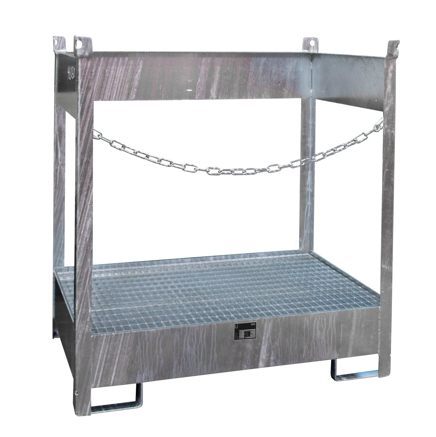 Fass - Stapelpalette FSP - 2, feuerverzinkt - Staplertechnik24 - 4442 - 04 - 0000 - 7