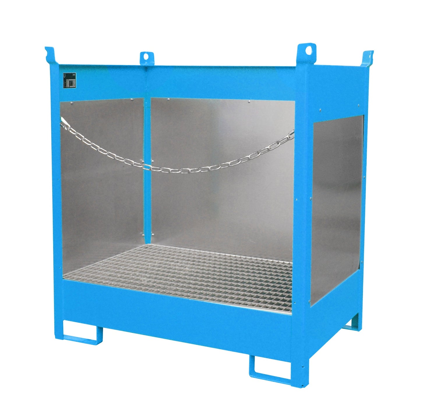 Fass - Stapelpalette FSP - 2 G, lackiert, Lichtblau - Staplertechnik24 - 4442 - 01 - 0000 - 3