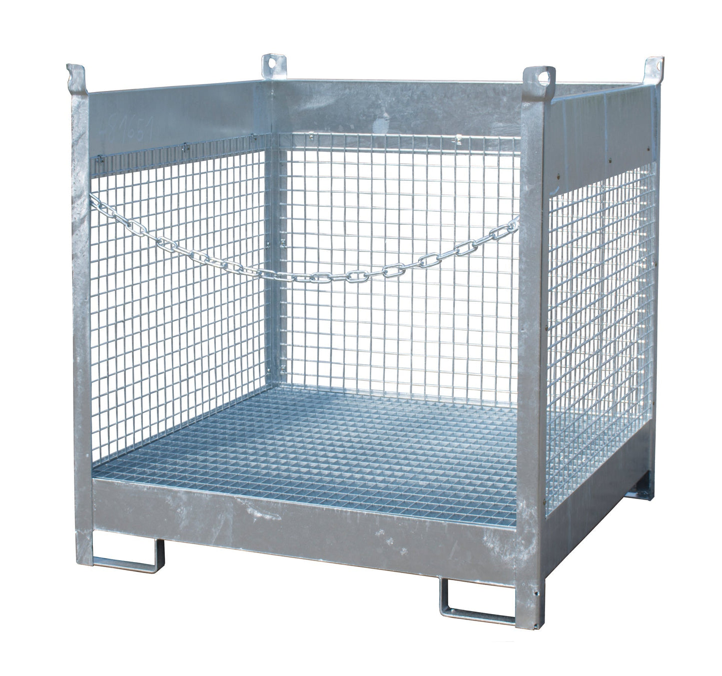 Fass - Stapelpalette FSP - 4 D, feuerverzinkt - Staplertechnik24 - 4442 - 08 - 0000 - 7