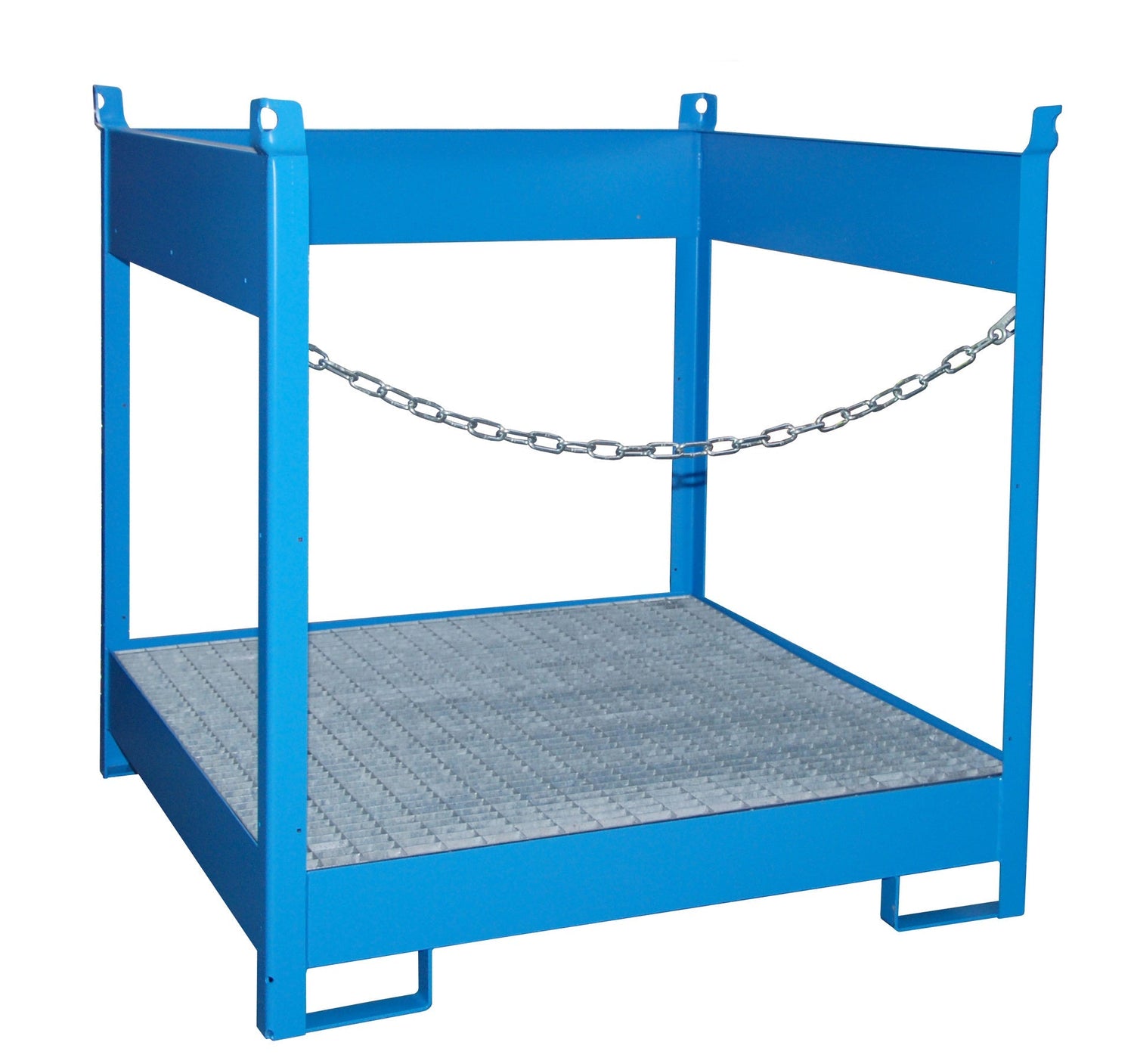 Fass - Stapelpalette FSP - 4, lackiert, Lichtblau - Staplertechnik24 - 4442 - 05 - 0000 - 3