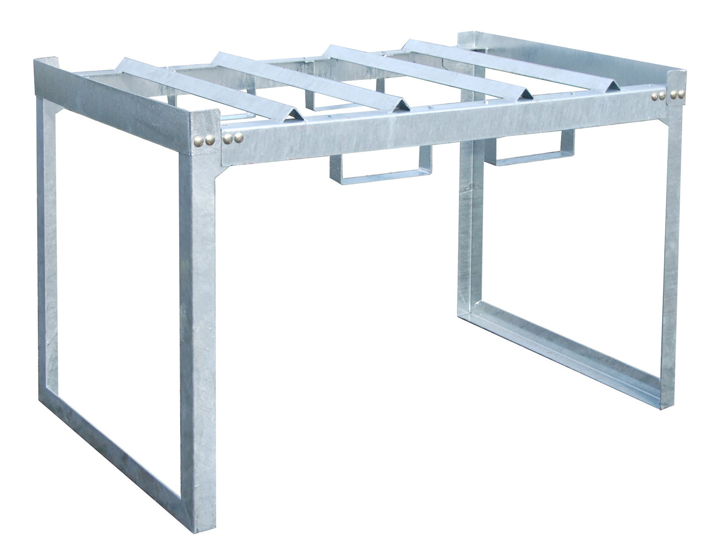 Fass - und Kleingebinderegal FRE - 2/M, feuerverzinkt - Staplertechnik24 - 4423 - 37 - 0000 - 7