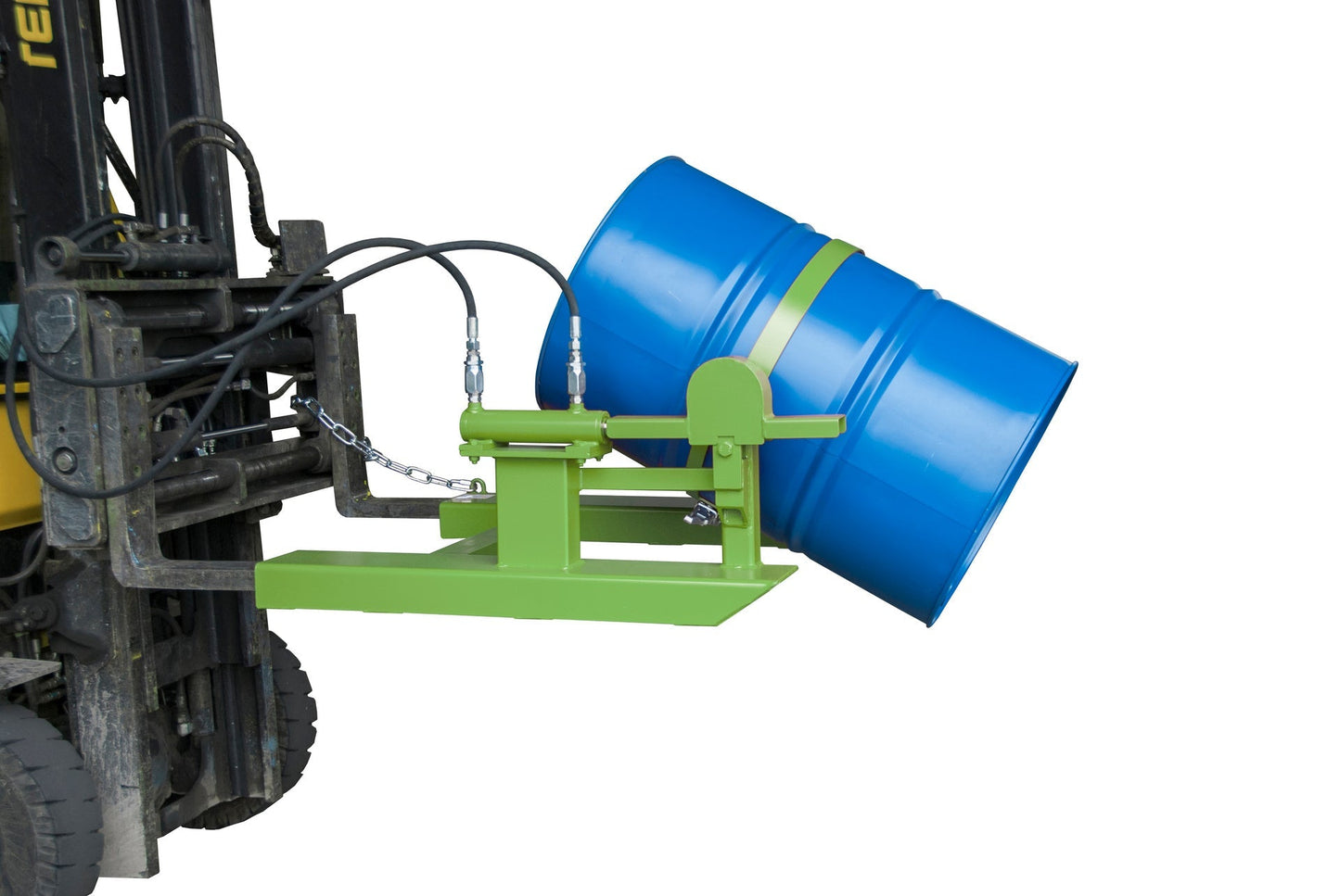 Fasskipper FD - H, lackiert, Resedagrün - Staplertechnik24 - 4440 - 04 - 0000 - 4