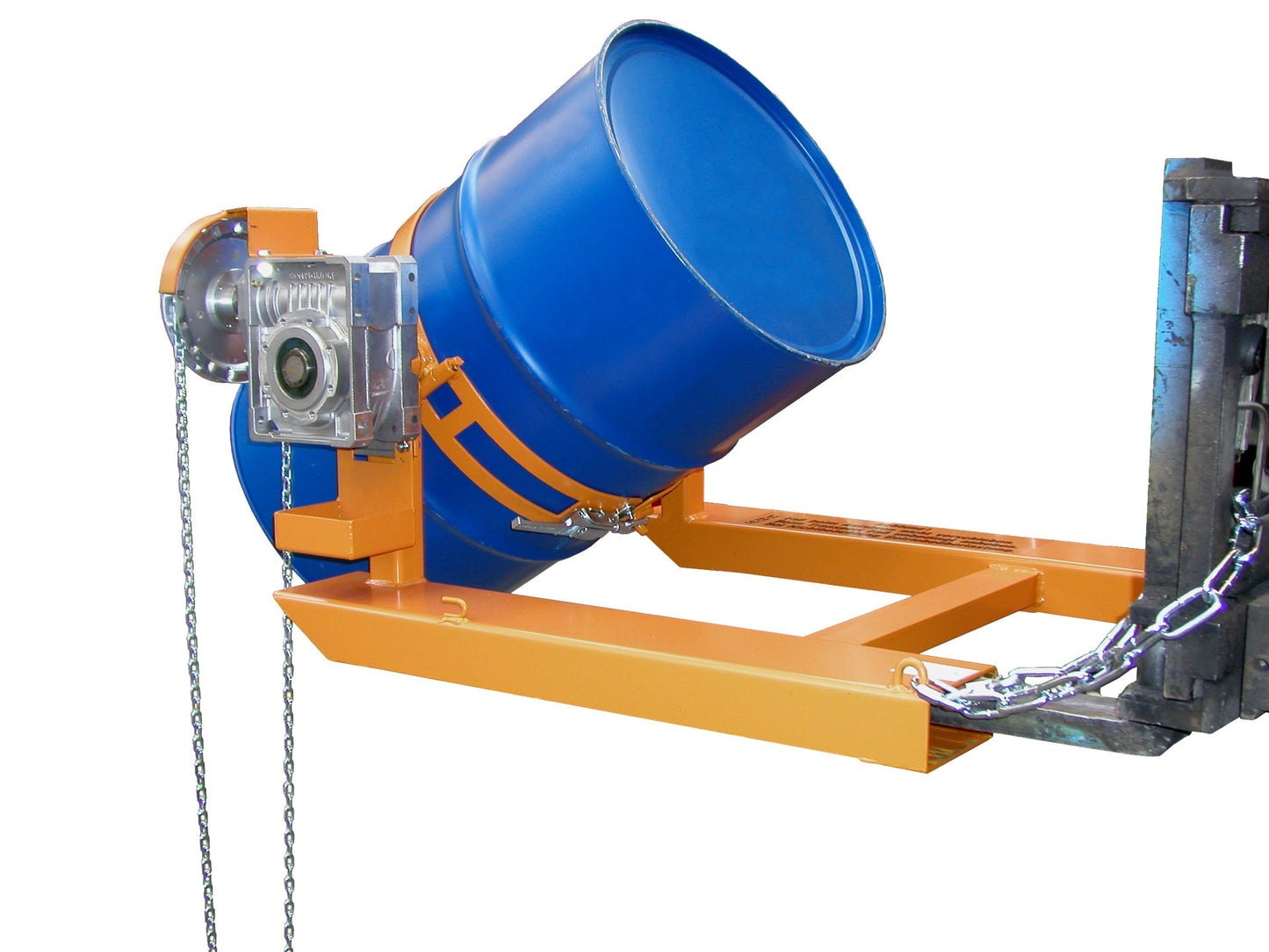 Fasskipper FD - K, lackiert, Gelborange - Staplertechnik24 - 4440 - 02 - 0000 - 1