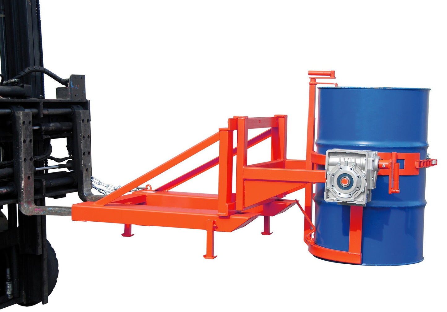 Fasskipper FD/L - HK, lackiert, Feuerrot - Staplertechnik24 - 4457 - 01 - 0000 - 2