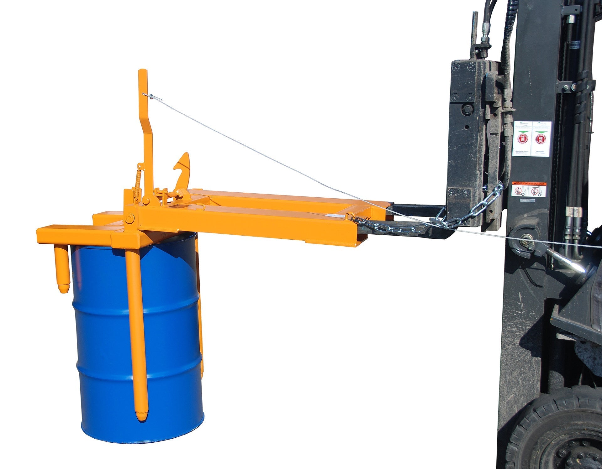 Fasswender FW - I, lackiert, Gelborange - Staplertechnik24 - 4468 - 01 - 0000 - 1