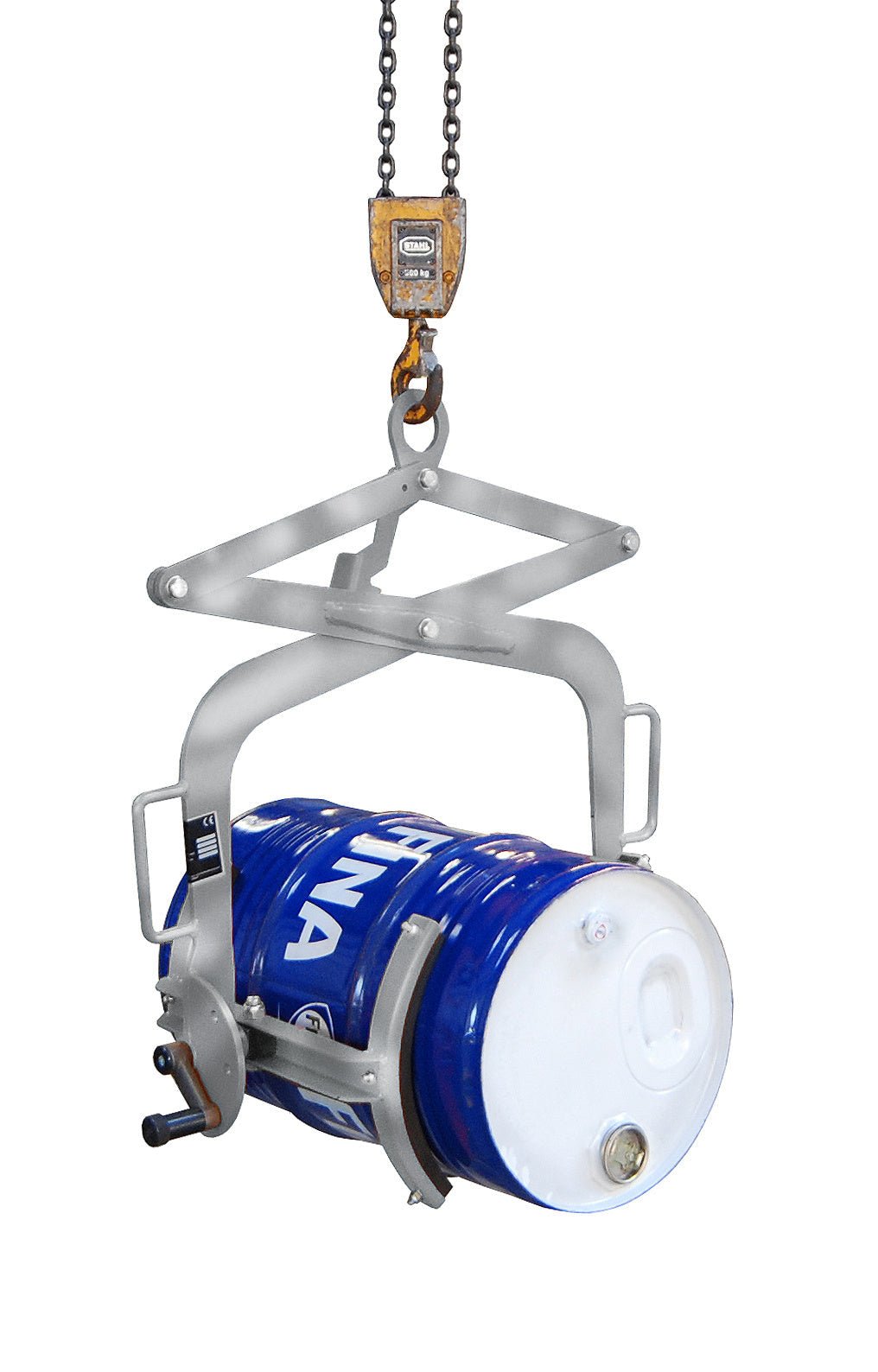 Fasswendezange FWZ - 60, feuerverzinkt - Staplertechnik24 - 4463 - 18 - 0000 - 7