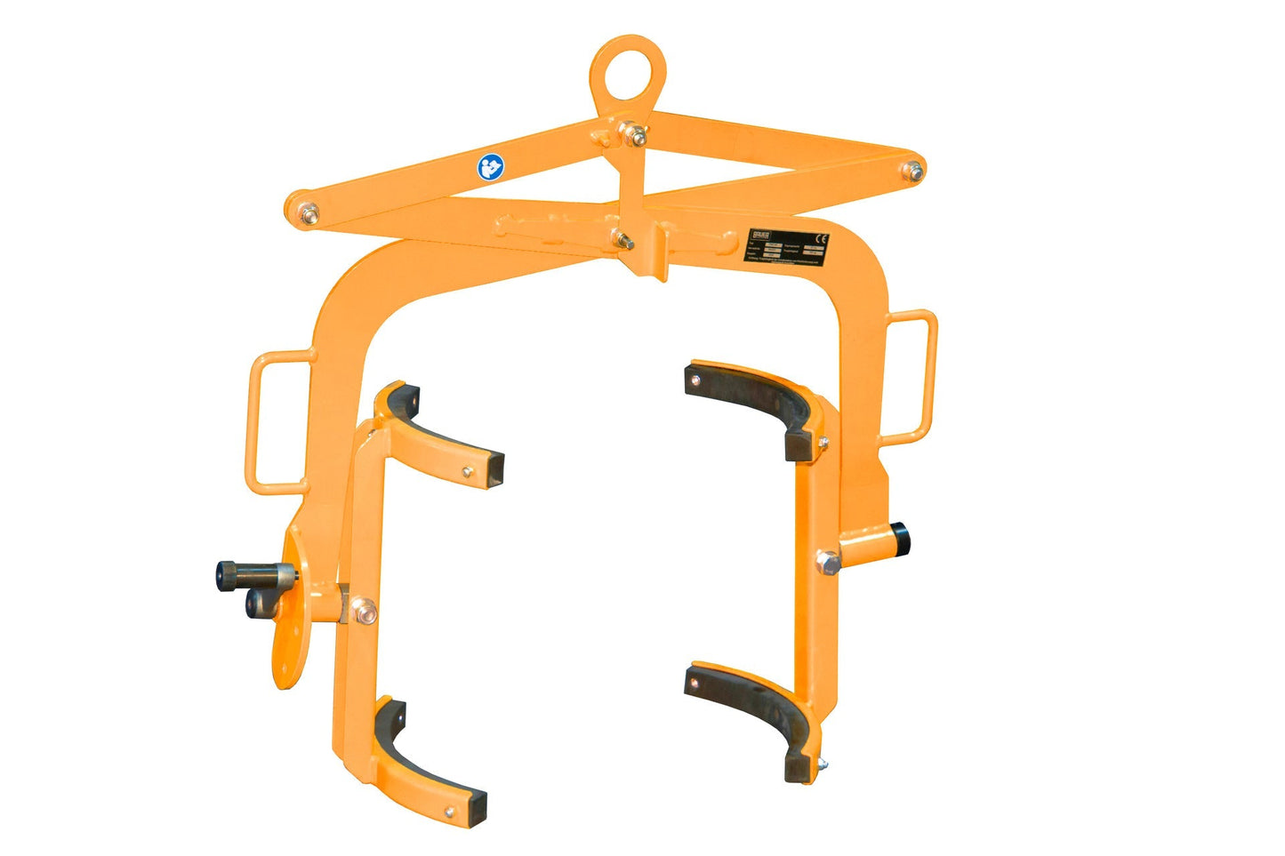 Fasswendezange FWZ - 60, lackiert, Gelborange - Staplertechnik24 - 4463 - 18 - 0000 - 1