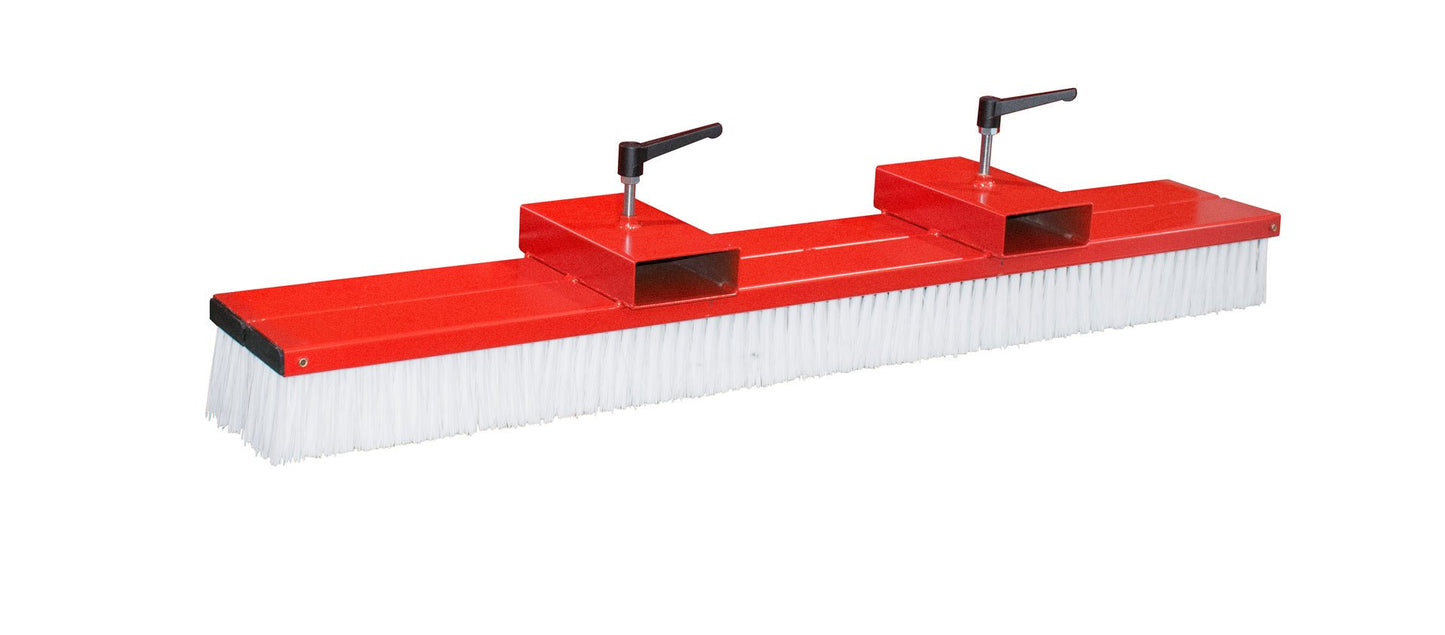 Gabelstapler - Kehrbesen SKB - O 150, lackiert, Feuerrot - Staplertechnik24 - 4494 - 05 - 0000 - 2