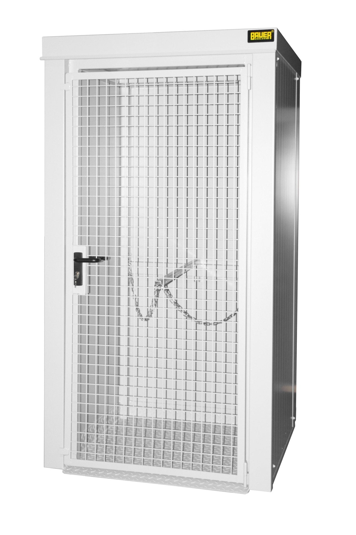 Gasflaschen - Container GFC - B M0, lackiert, Grauweiß - Staplertechnik24 - 4477 - 30 - 0000 - 18