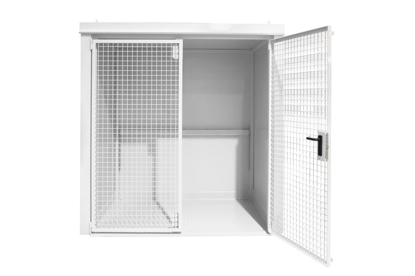 Gasflaschen - Container GFC - B M2, lackiert, Grauweiß - Staplertechnik24 - 4477 - 32 - 0000 - 18