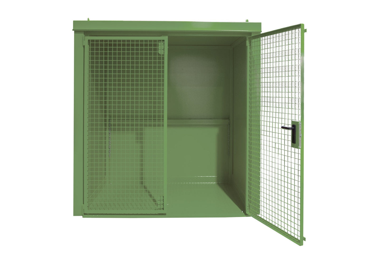 Gasflaschen - Container GFC - B M2, lackiert, Resedagrün - Staplertechnik24 - 4477 - 32 - 0000 - 4