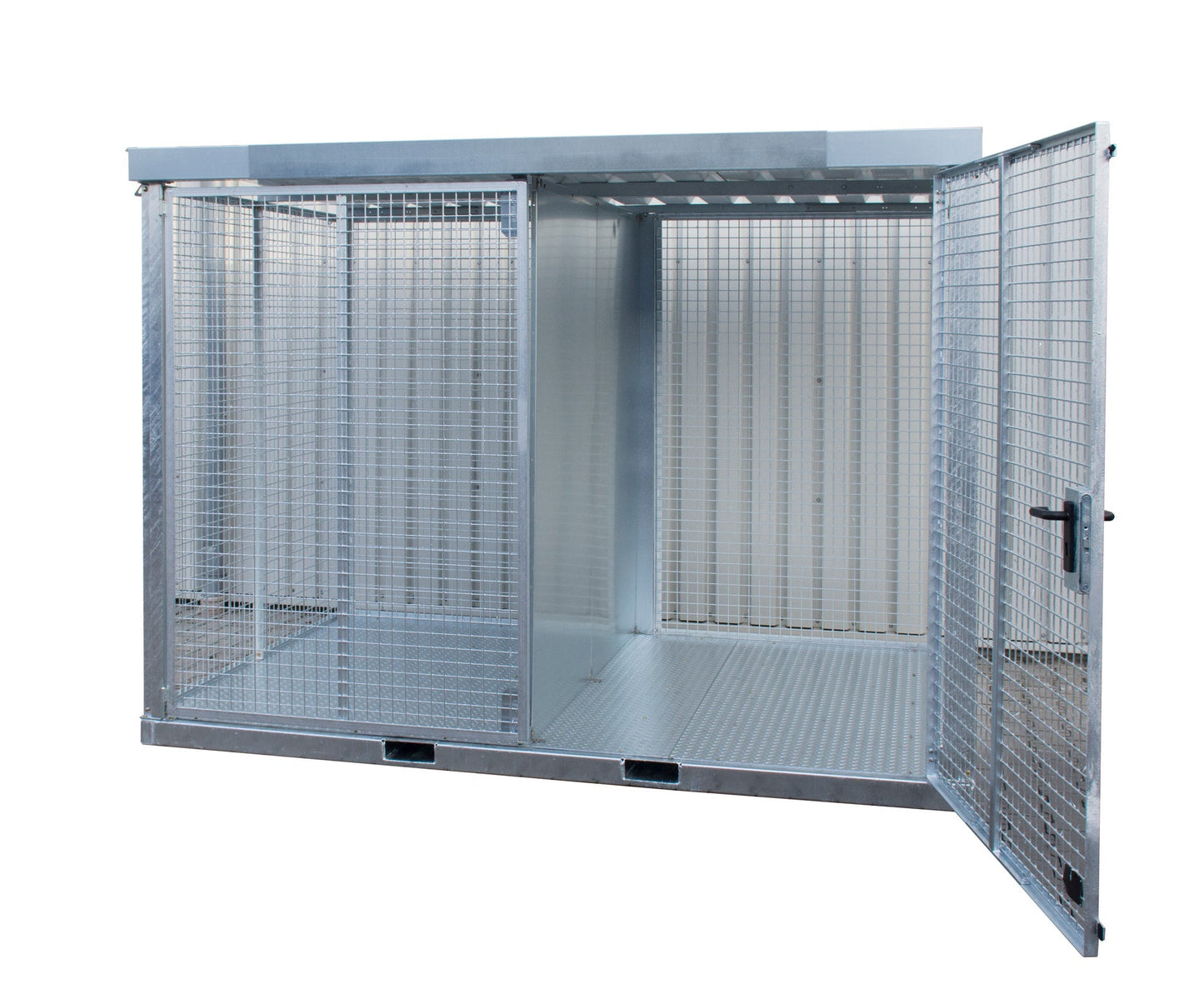 Gasflaschen - Container GFC - E/T M5, feuerverzinkt - Staplertechnik24 - 4477 - 24 - 2000 - 7