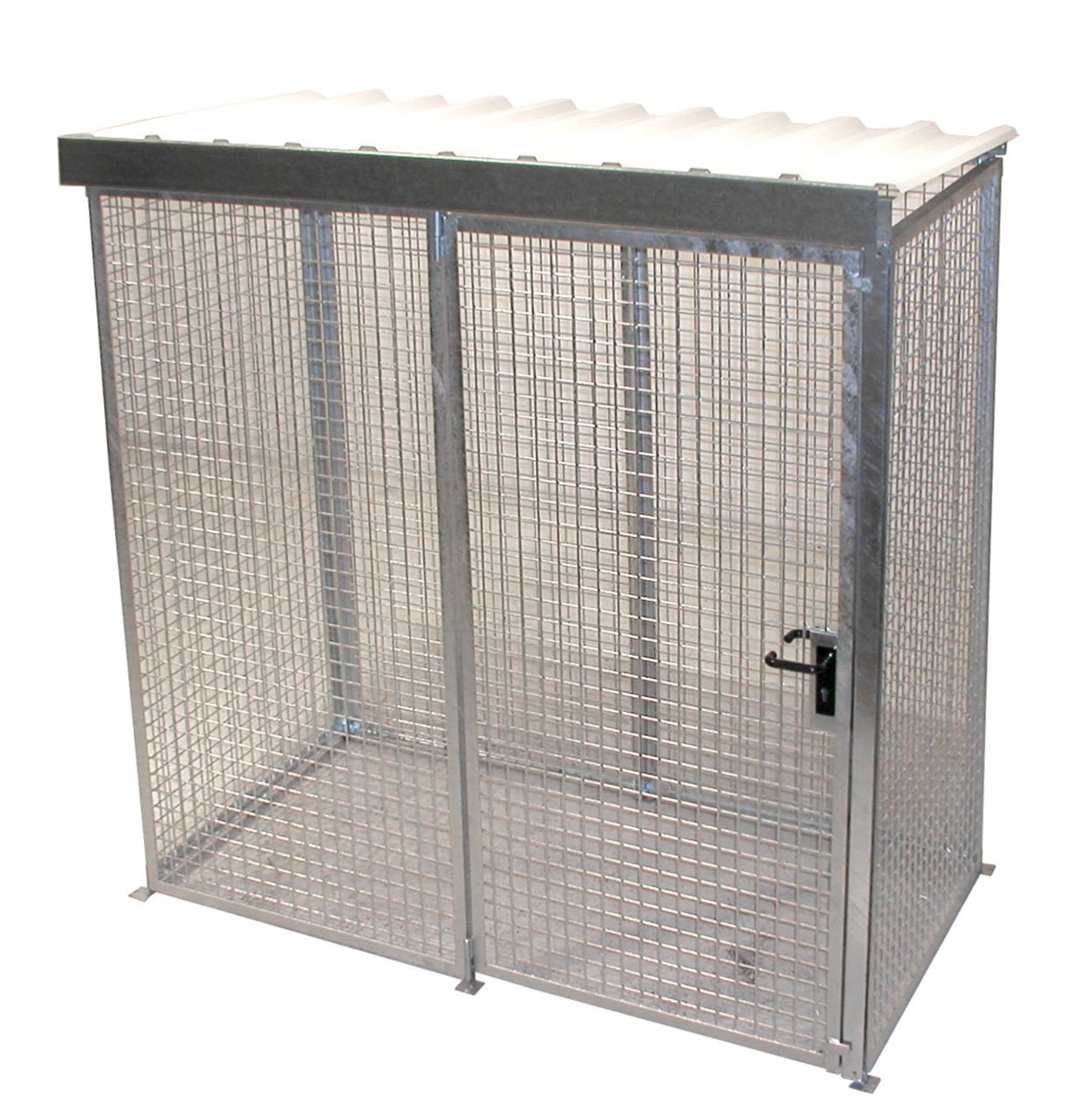 Gasflaschen - Container GFC - M1/D, feuerverzinkt - Staplertechnik24 - 4477 - 09 - 0000 - 7