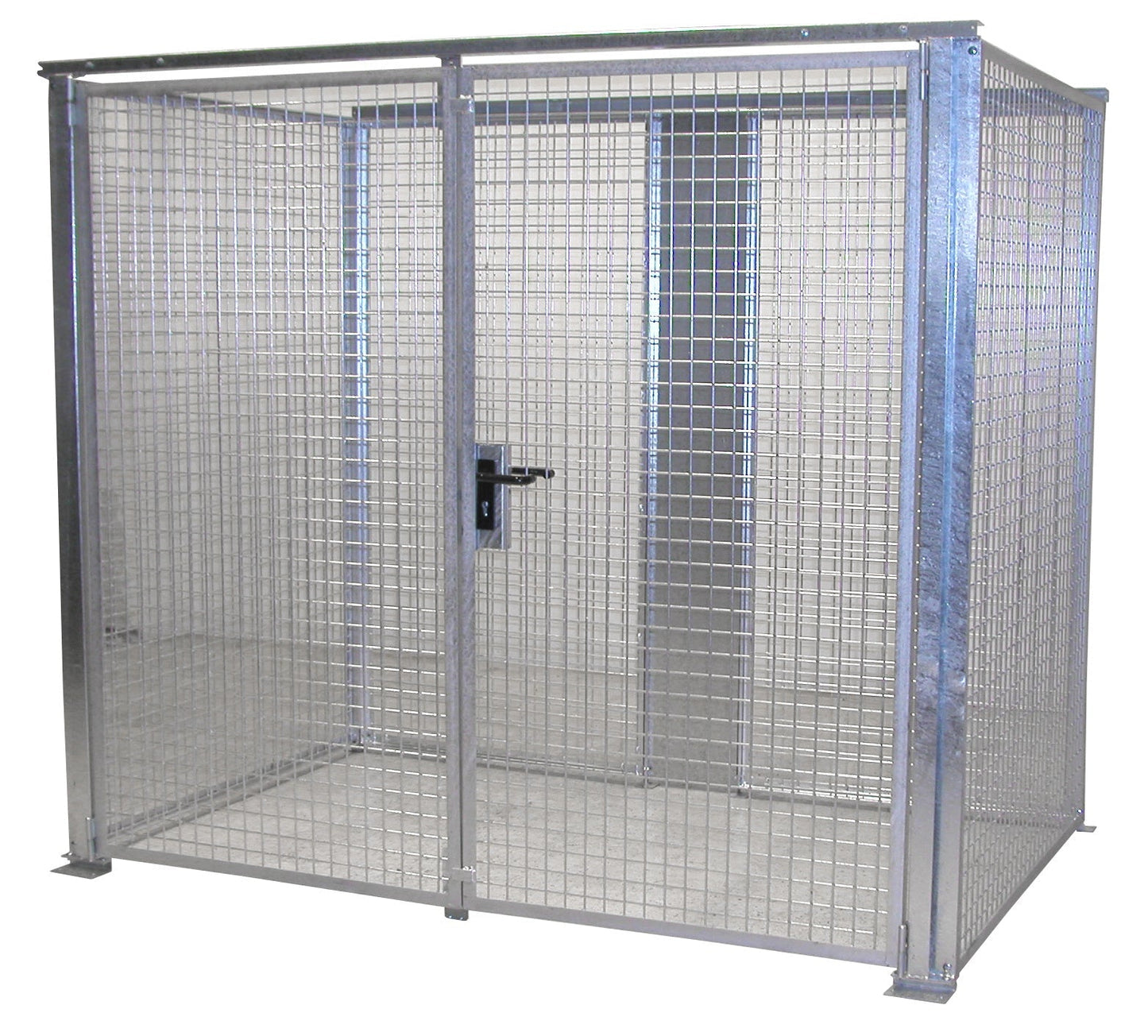 Gasflaschen - Container GFC - M3 - DF, feuerverzinkt - Staplertechnik24 - 4477 - 17 - 0000 - 7