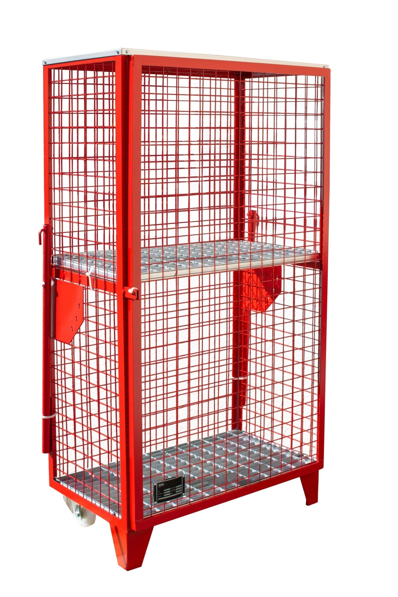 Gasflaschen - Depot GFD - R 4, lackiert, Feuerrot - Staplertechnik24 - 4495 - 02 - 0000 - 2