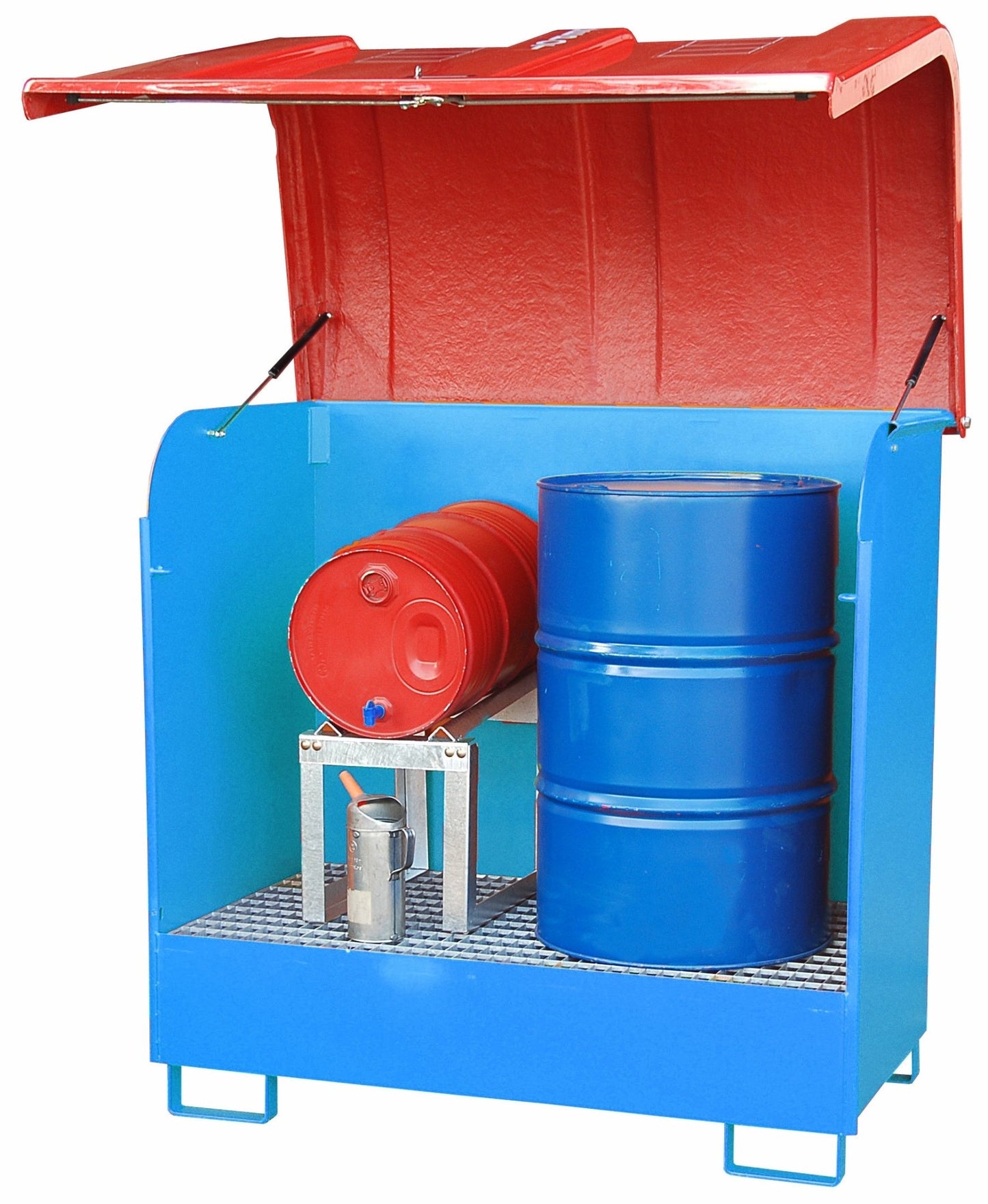 Gefahrstoff - Depot GD - B, lackiert, Lichtblau - Staplertechnik24 - 4416 - 02 - 0000 - 3