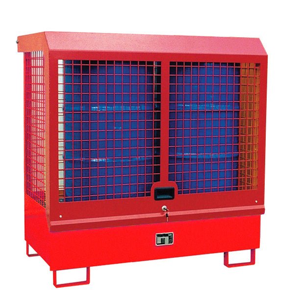 Gefahrstoff - Depot GD - C, lackiert, Feuerrot - Staplertechnik24 - 4416 - 03 - 0000 - 2