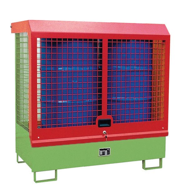 Gefahrstoff - Depot GD - C, lackiert, Resedagrün - Staplertechnik24 - 4416 - 03 - 0000 - 4