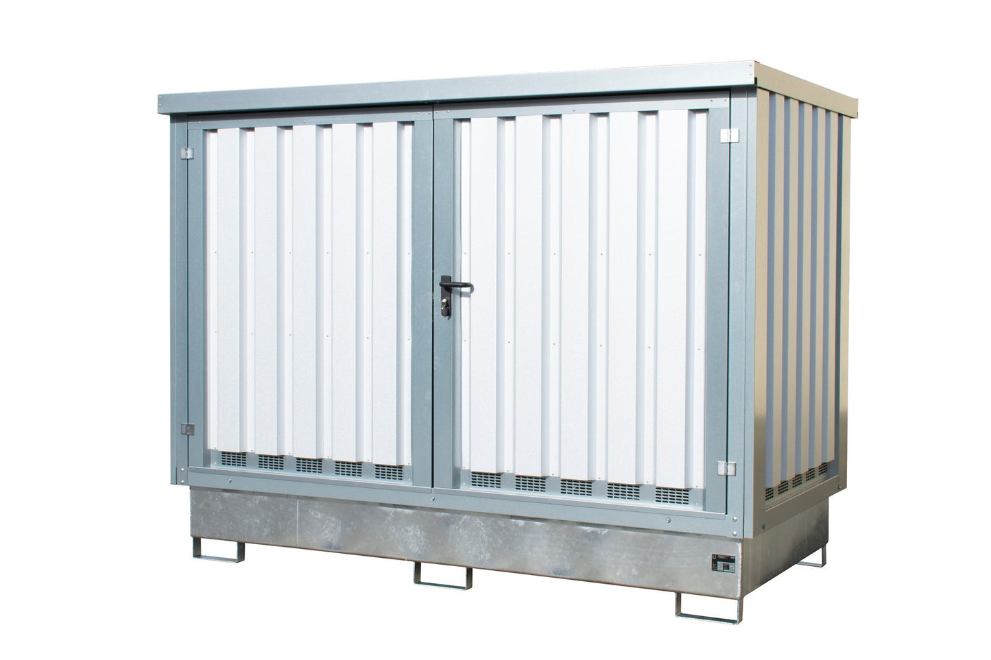 Gefahrstoff - Depot GD - E/IBC - 2, verzinkt - Staplertechnik24 - 4495 - 33 - 1000 - 7