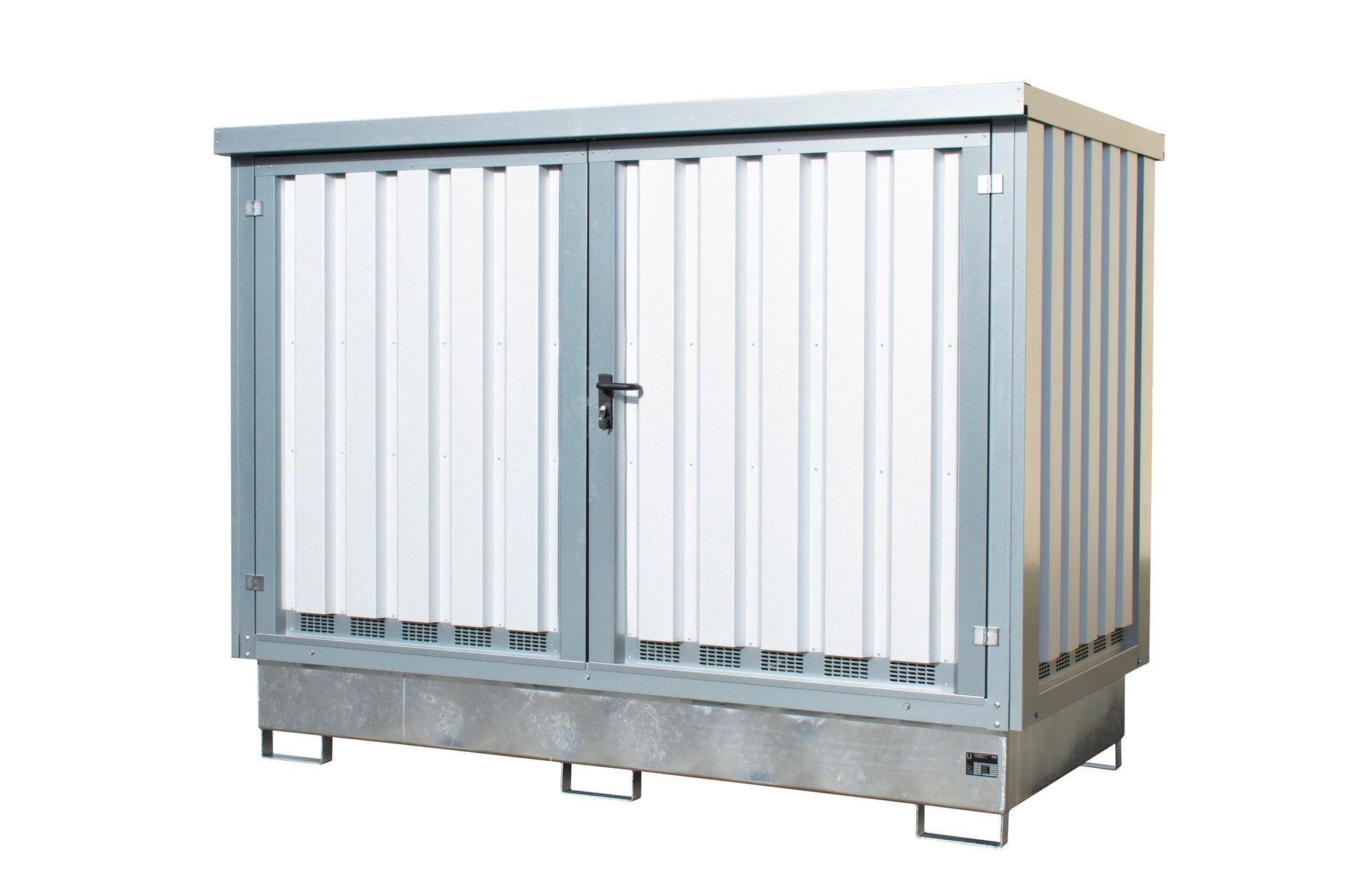 Gefahrstoff - Depot GD - E/IBC - 2, verzinkt - Staplertechnik24 - 4495 - 33 - 1000 - 7