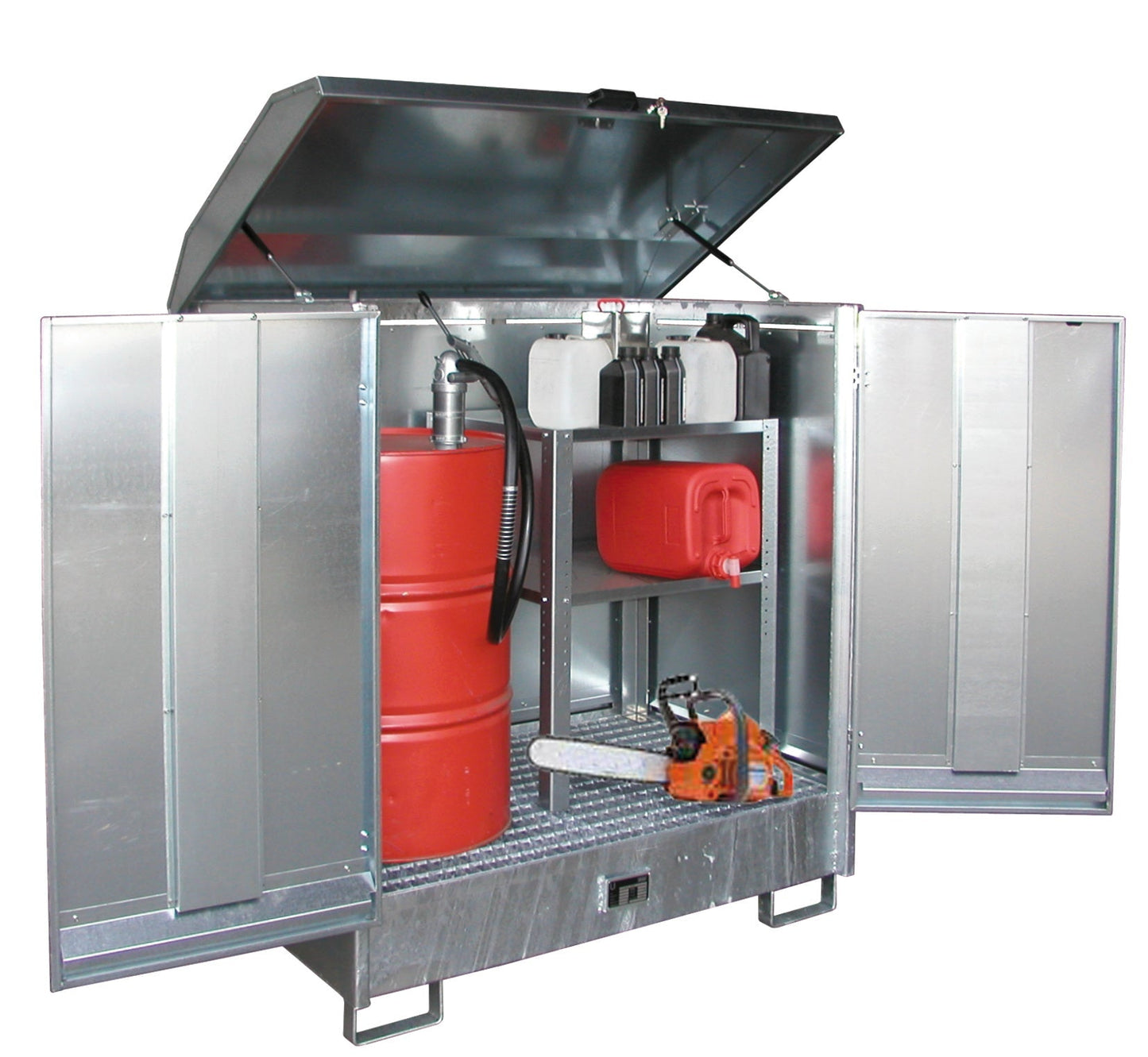 Gefahrstoff - Depot GD - N 2, verzinkt - Staplertechnik24 - 4416 - 19 - 0000 - 7