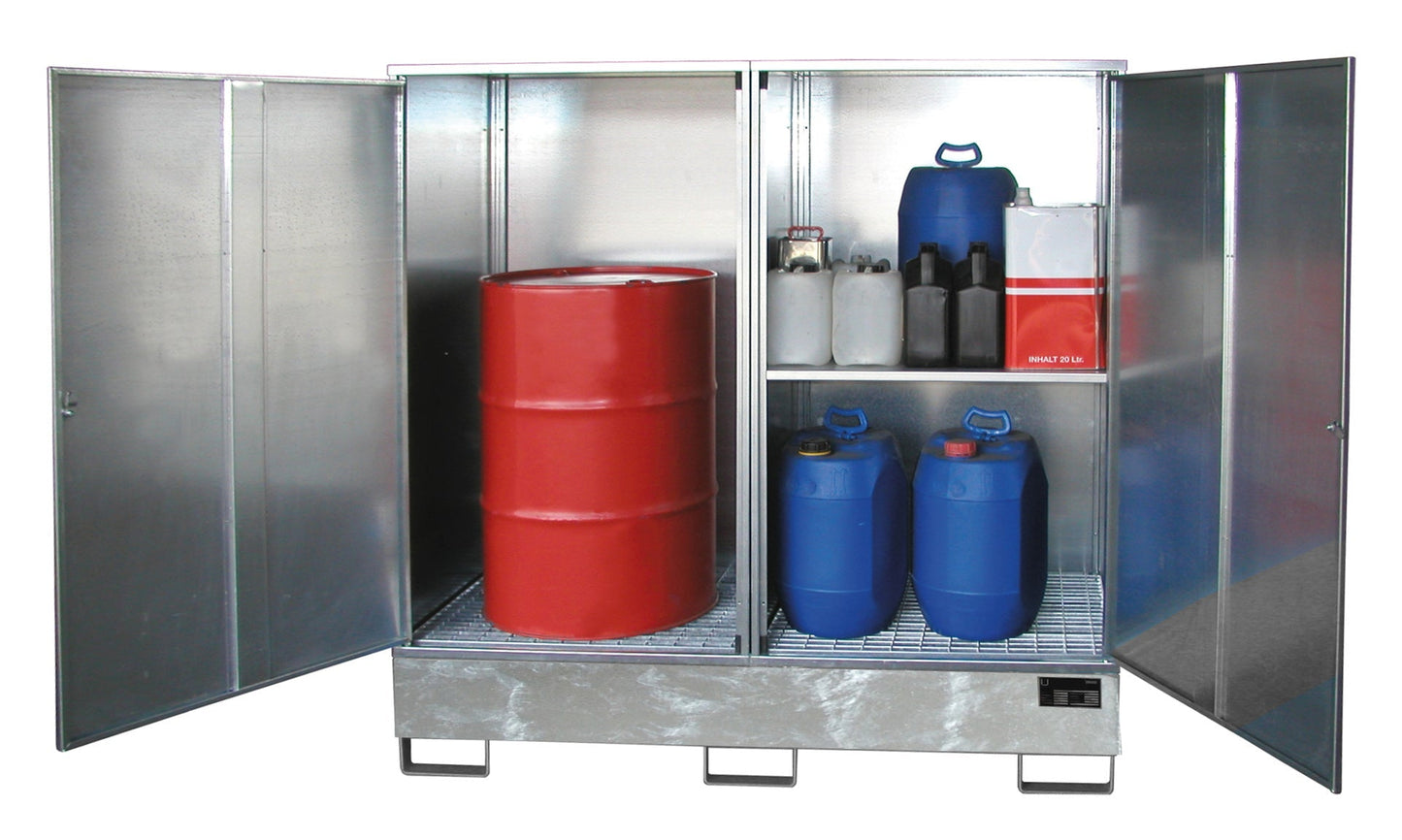 Gefahrstoff - Schrank GS - 2, feuerverzinkt - Staplertechnik24 - 4495 - 21 - 0000 - 7