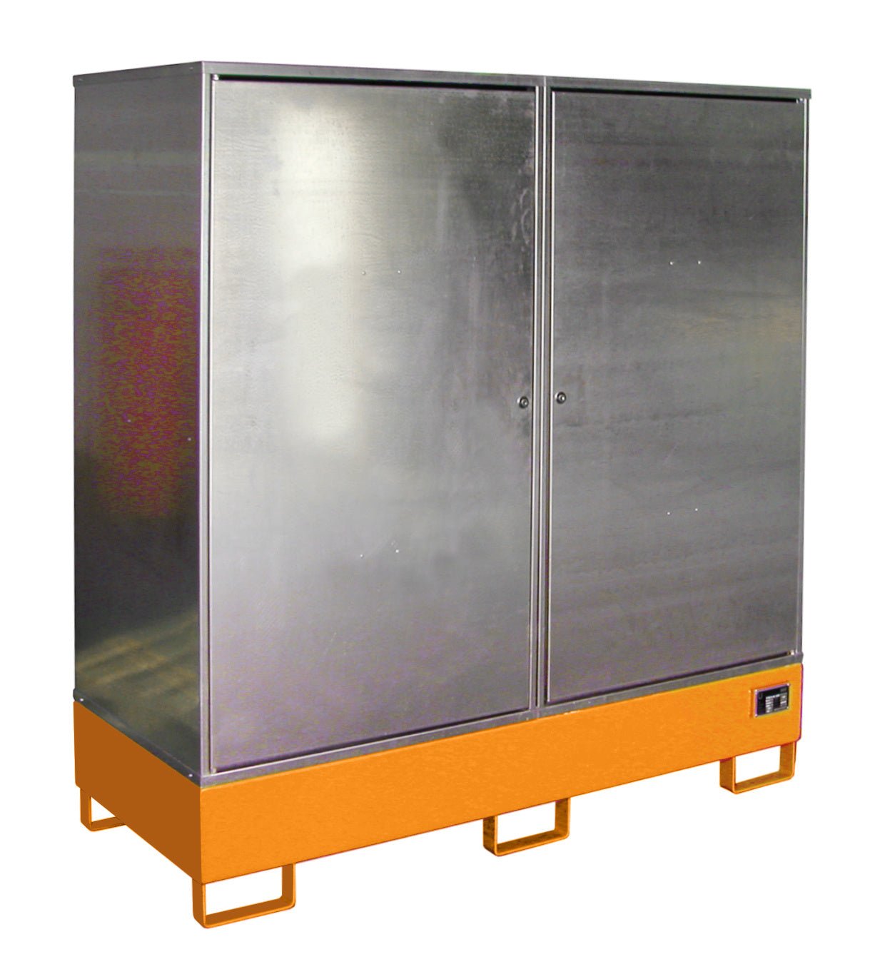 Gefahrstoff - Schrank GS - 2, lackiert, Gelborange - Staplertechnik24 - 4495 - 21 - 0000 - 1