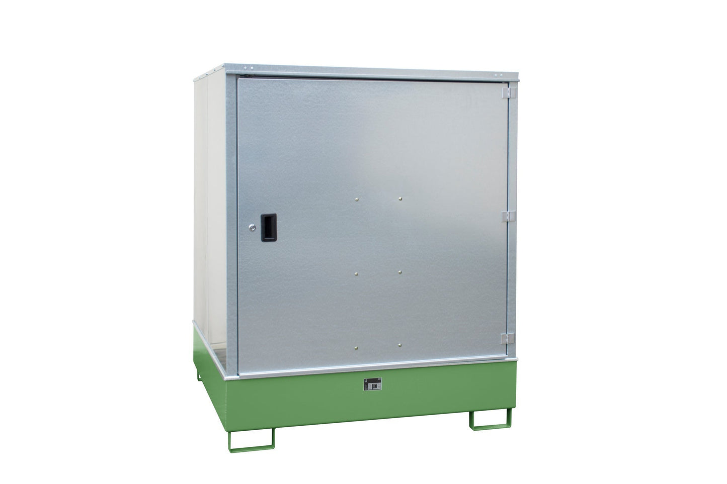 Gefahrstoff - Schrank GS - 3, lackiert, Resedagrün - Staplertechnik24 - 4495 - 22 - 0000 - 4