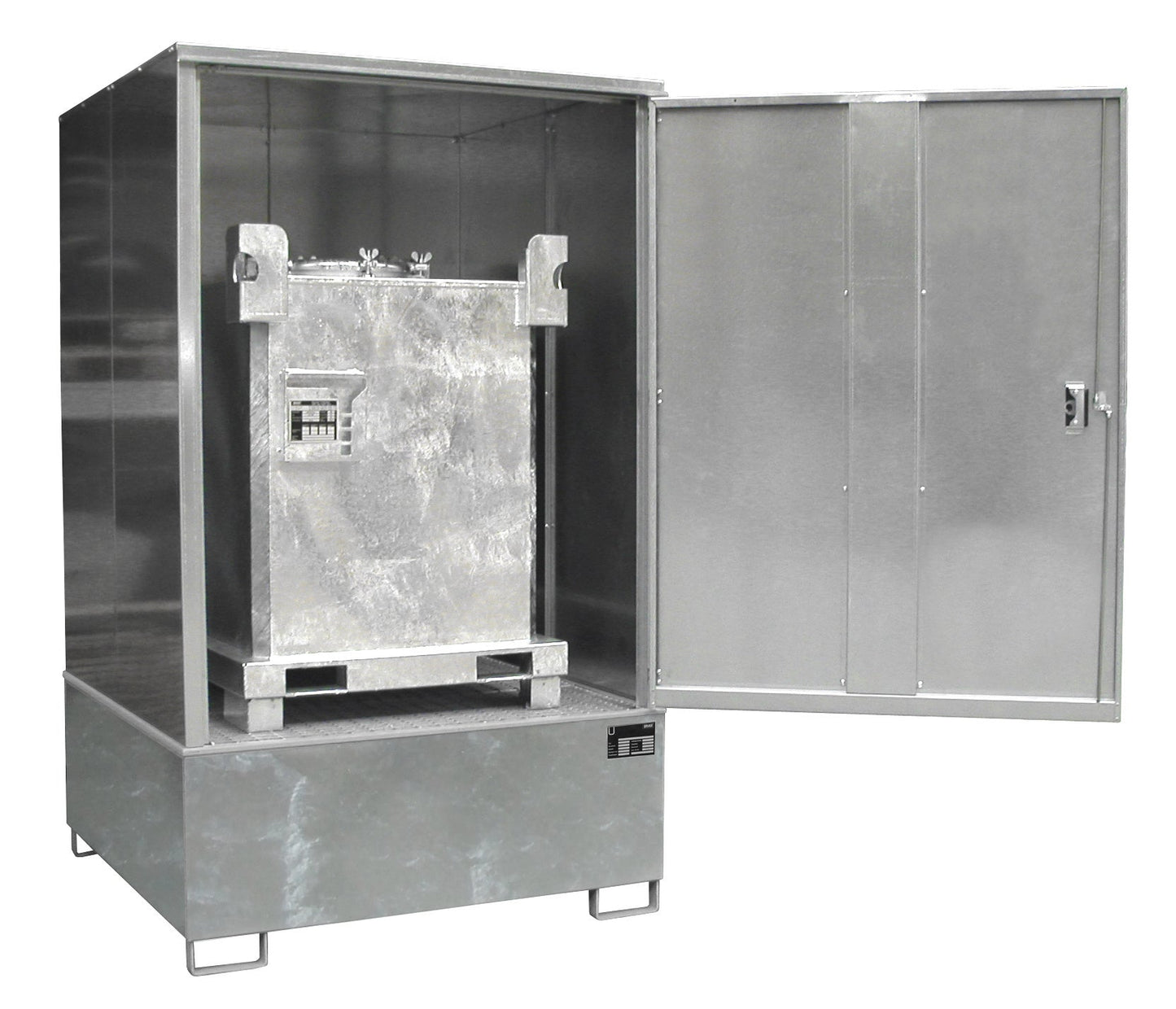 Gefahrstoff - Schrank GS - 4, feuerverzinkt - Staplertechnik24 - 4495 - 23 - 0000 - 7