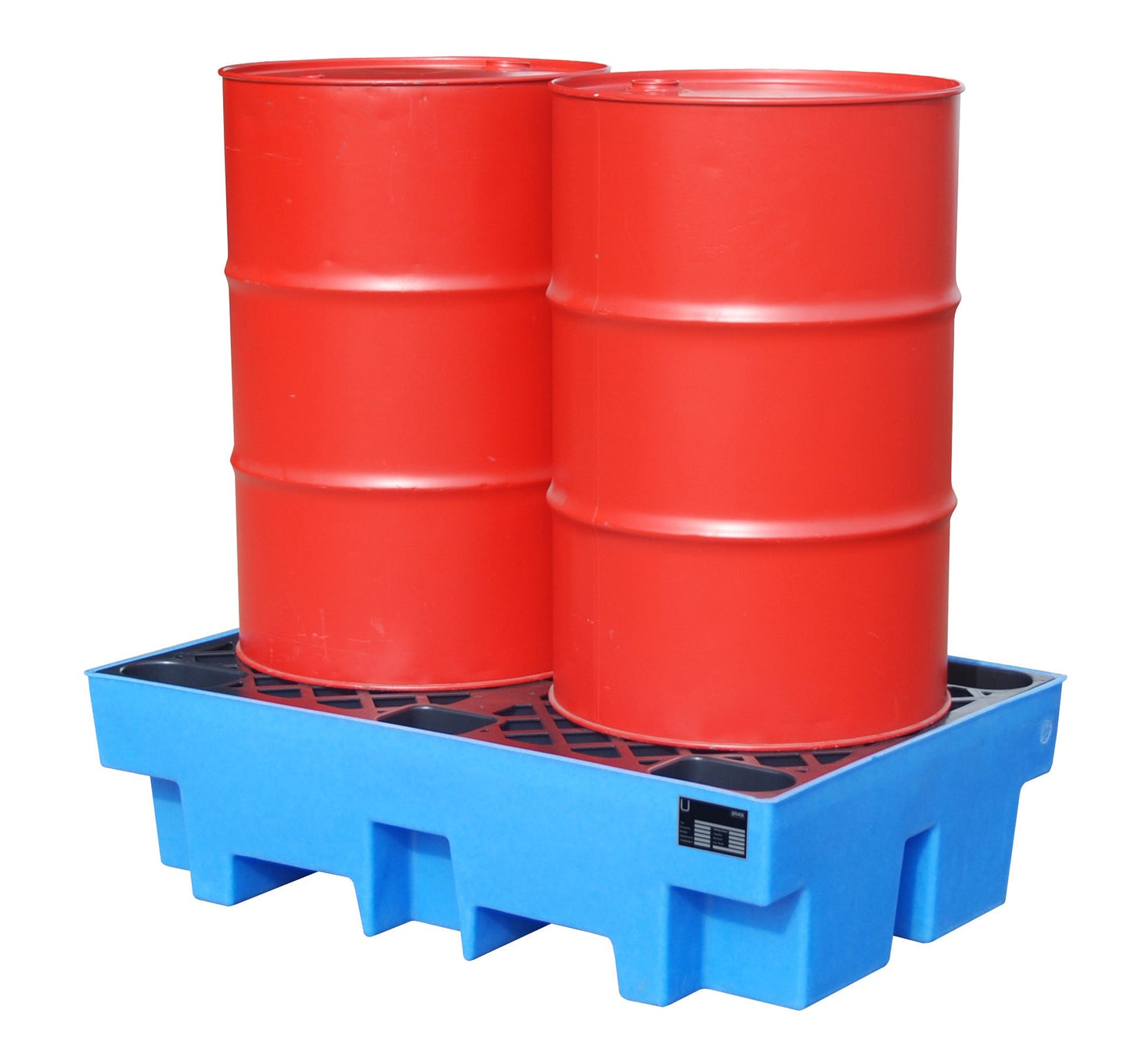 GREEN - LINE PE - Auffangwanne WP - PE 2/2, aus robustem Polyethylen, Blau - Staplertechnik24 - 4520 - 10 - 0000 - 0