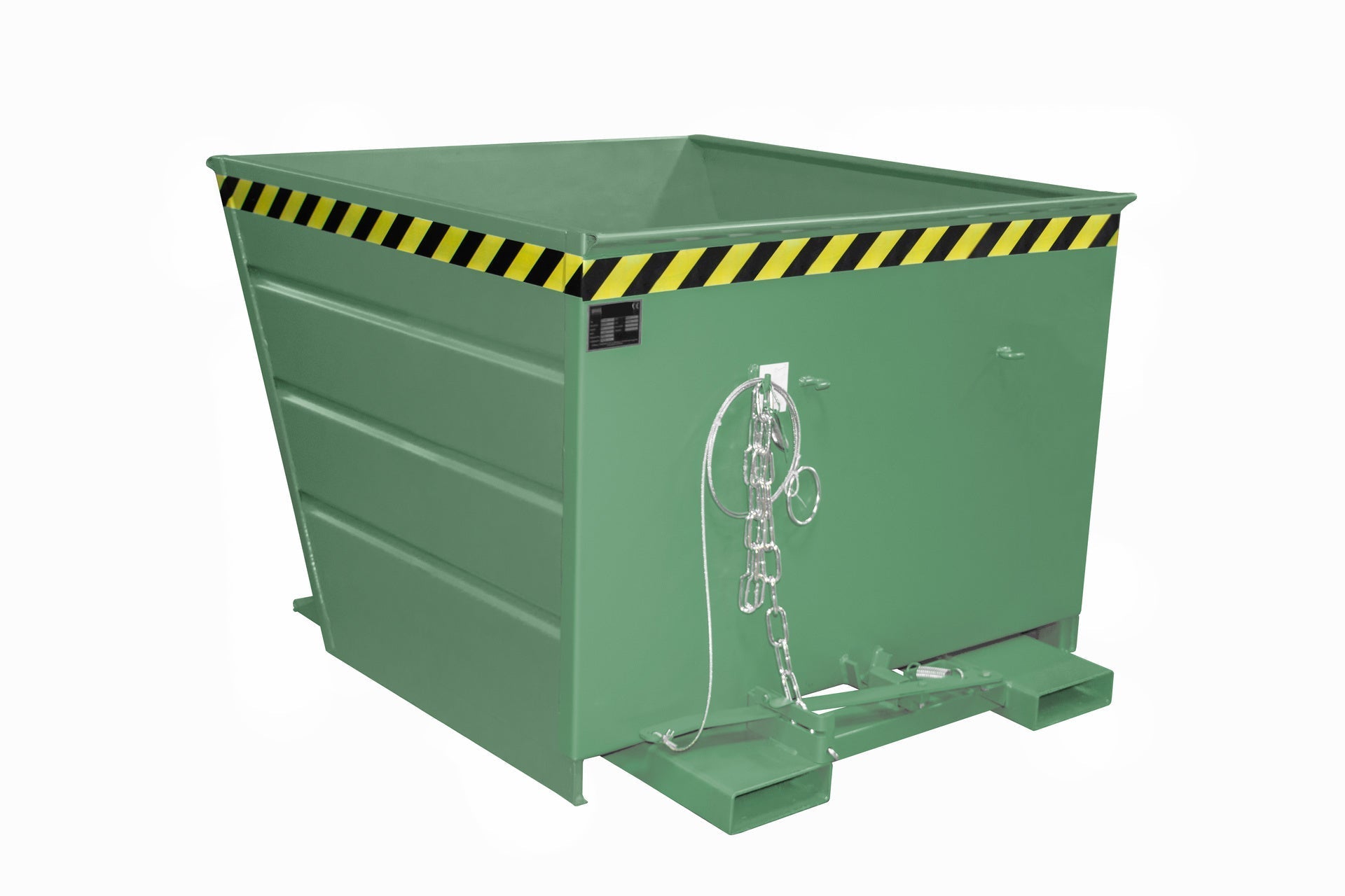 Kippbehälter VG 1100, lackiert, Resedagrün - Staplertechnik24 - 4535 - 04 - 0000 - 4