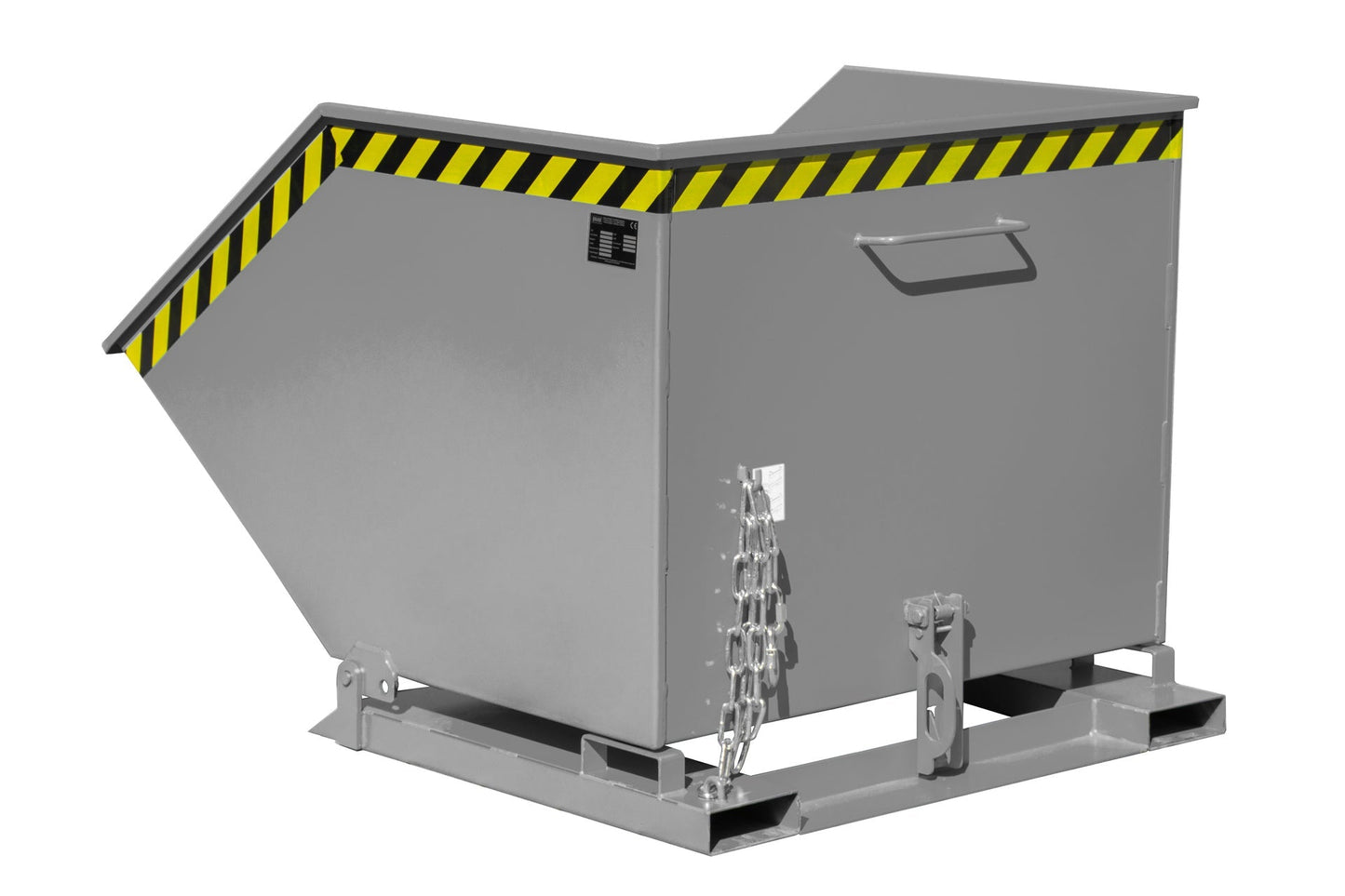 Kippmulde KK 1000, lackiert, Mausgrau - Staplertechnik24 - 4541 - 05 - 0000 - 5