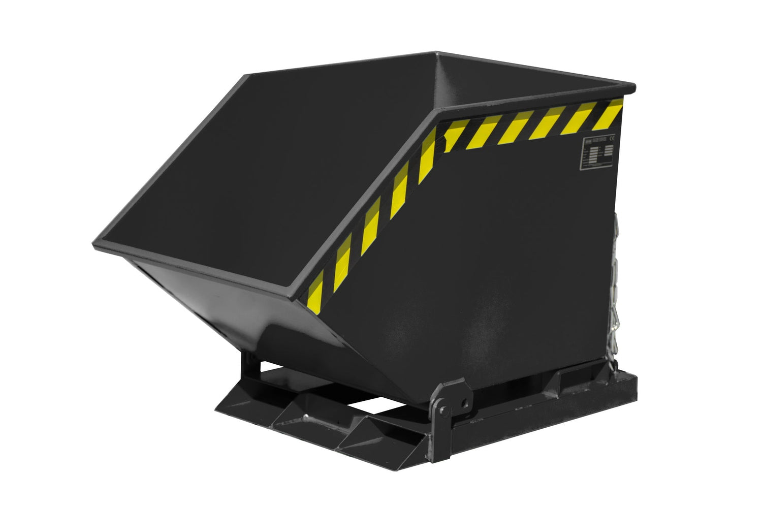 Kippmulde KK 250, lackiert, Schwarzgrau - Staplertechnik24 - 4541 - 01 - 0000 - 16