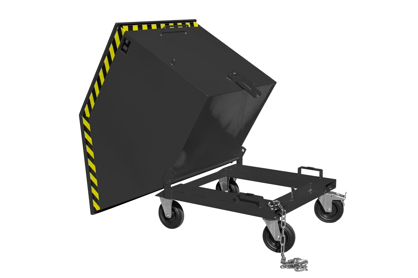 Kippmulde KK 800, lackiert, Schwarzgrau - Staplertechnik24 - 4541 - 04 - 0000 - 16