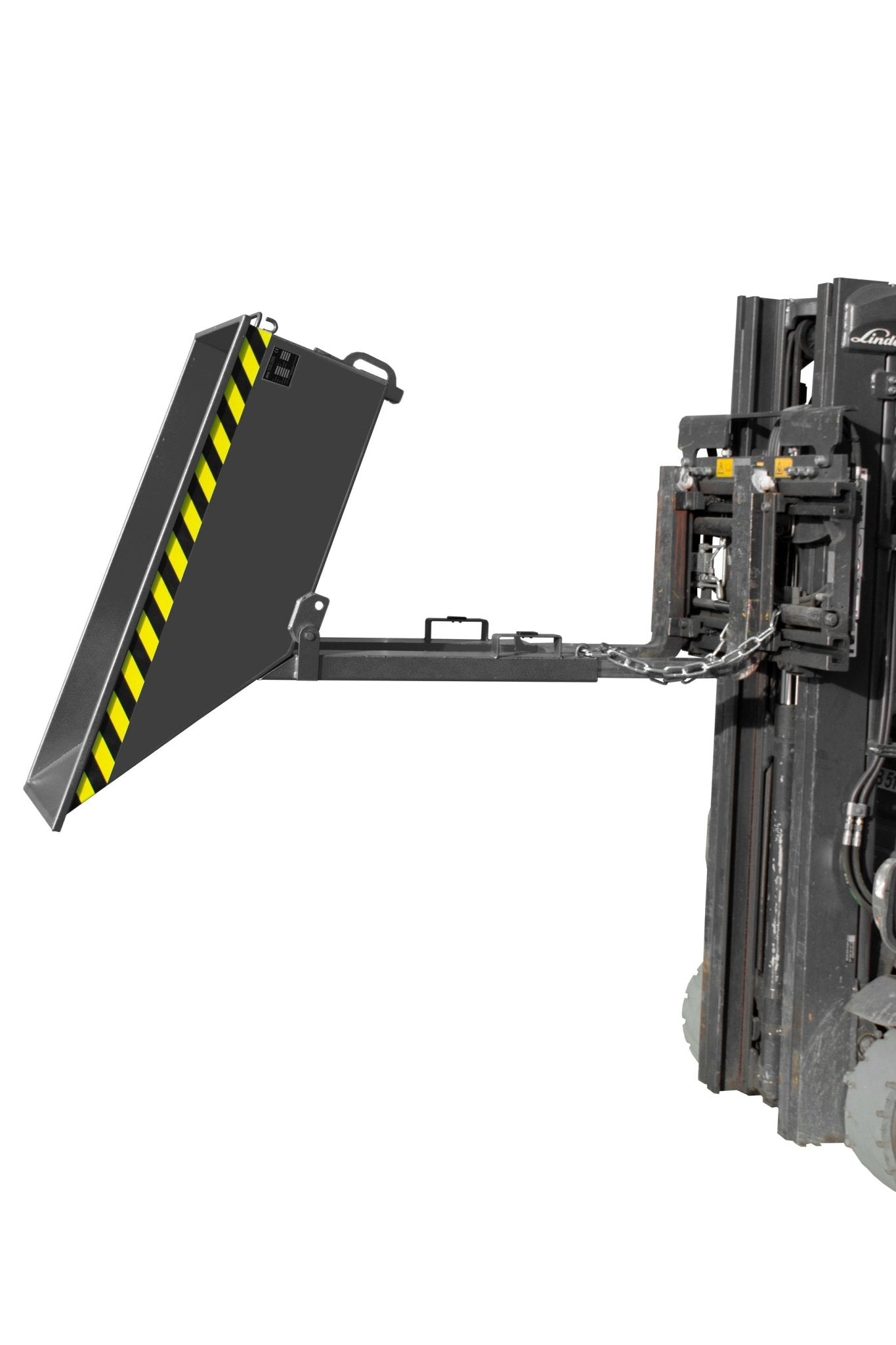 Kippmulde KN 250, lackiert, Schwarzgrau - Staplertechnik24 - 4541 - 06 - 0000 - 16