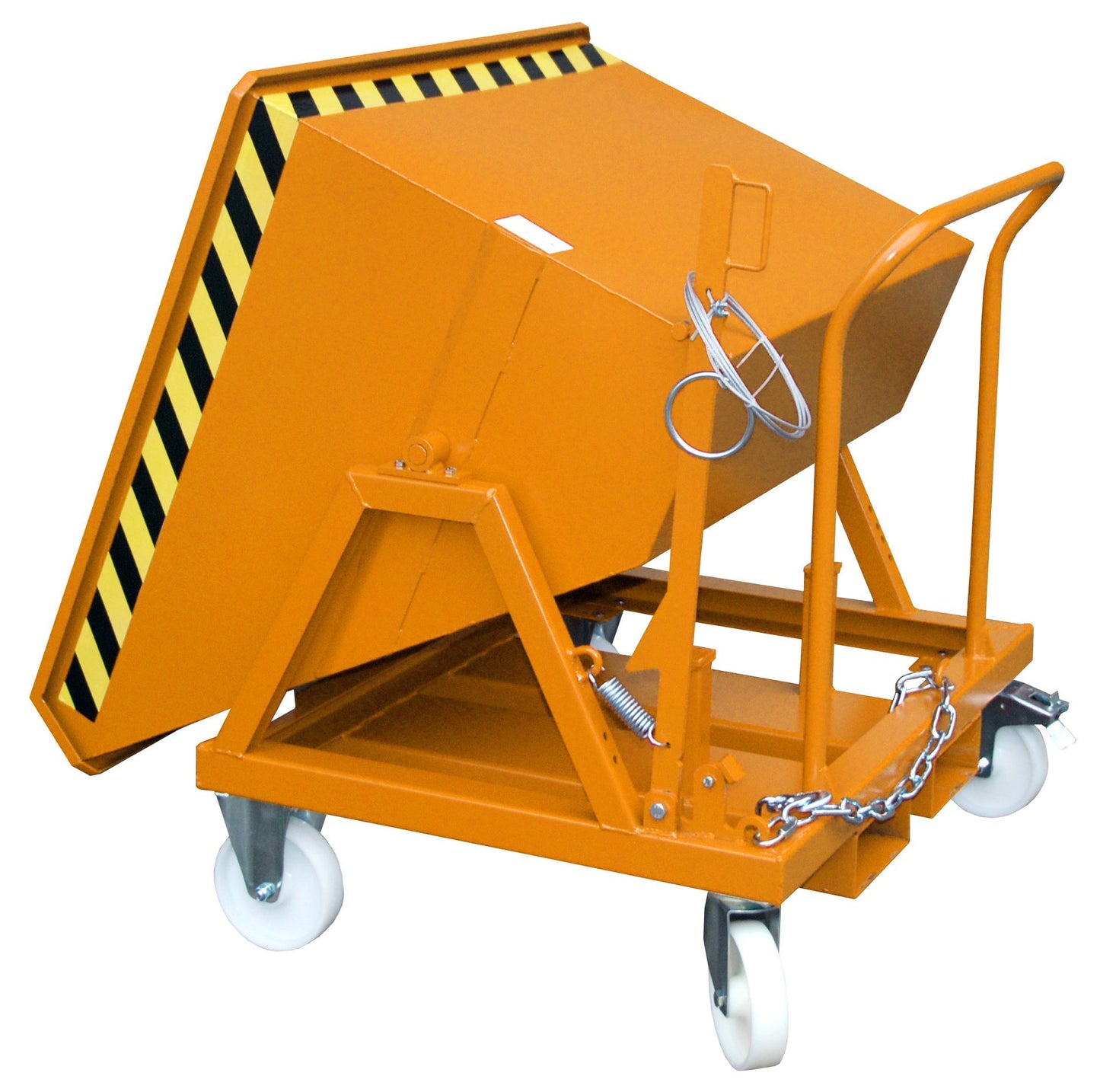 Kippmulde KS 400, lackiert, Gelborange - Staplertechnik24 - 4541 - 15 - 0000 - 1