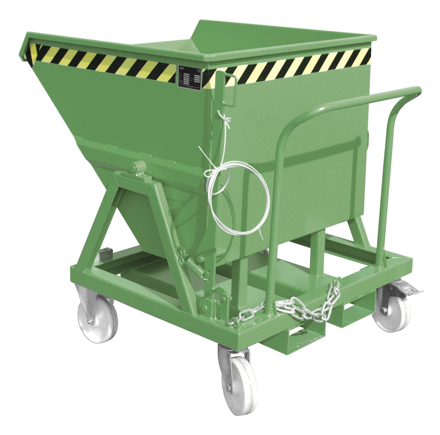 Kippmulde KS 400, lackiert, Resedagrün - Staplertechnik24 - 4541 - 15 - 0000 - 4