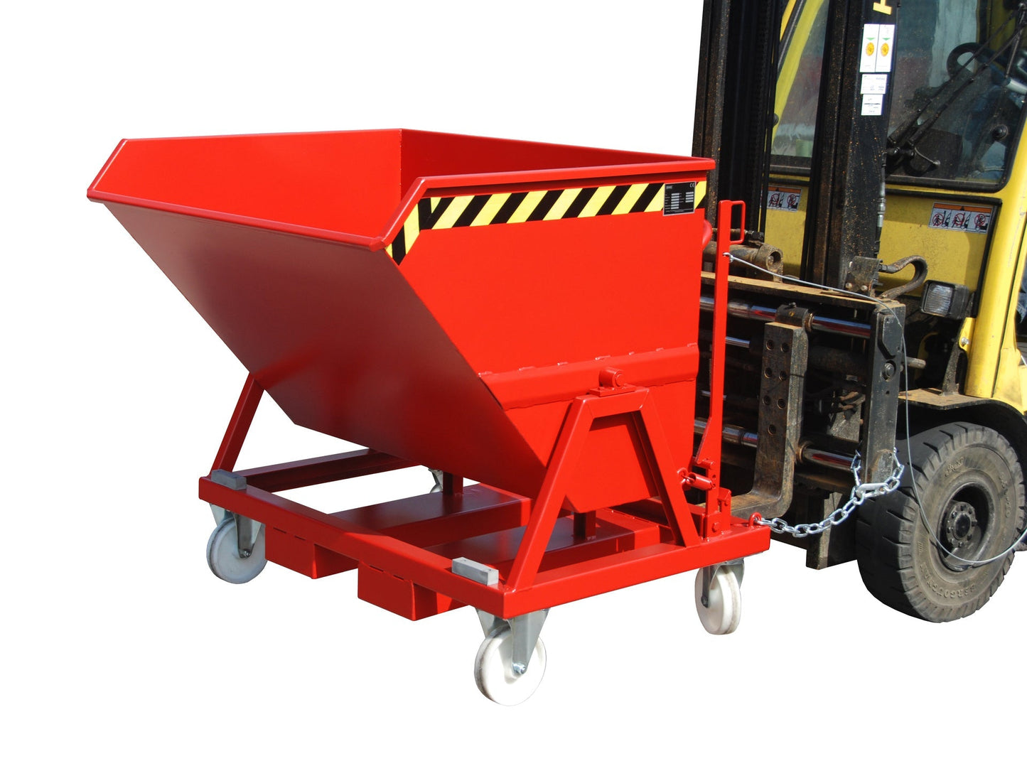 Kippmulde KS 550, lackiert, Feuerrot - Staplertechnik24 - 4541 - 16 - 0000 - 2