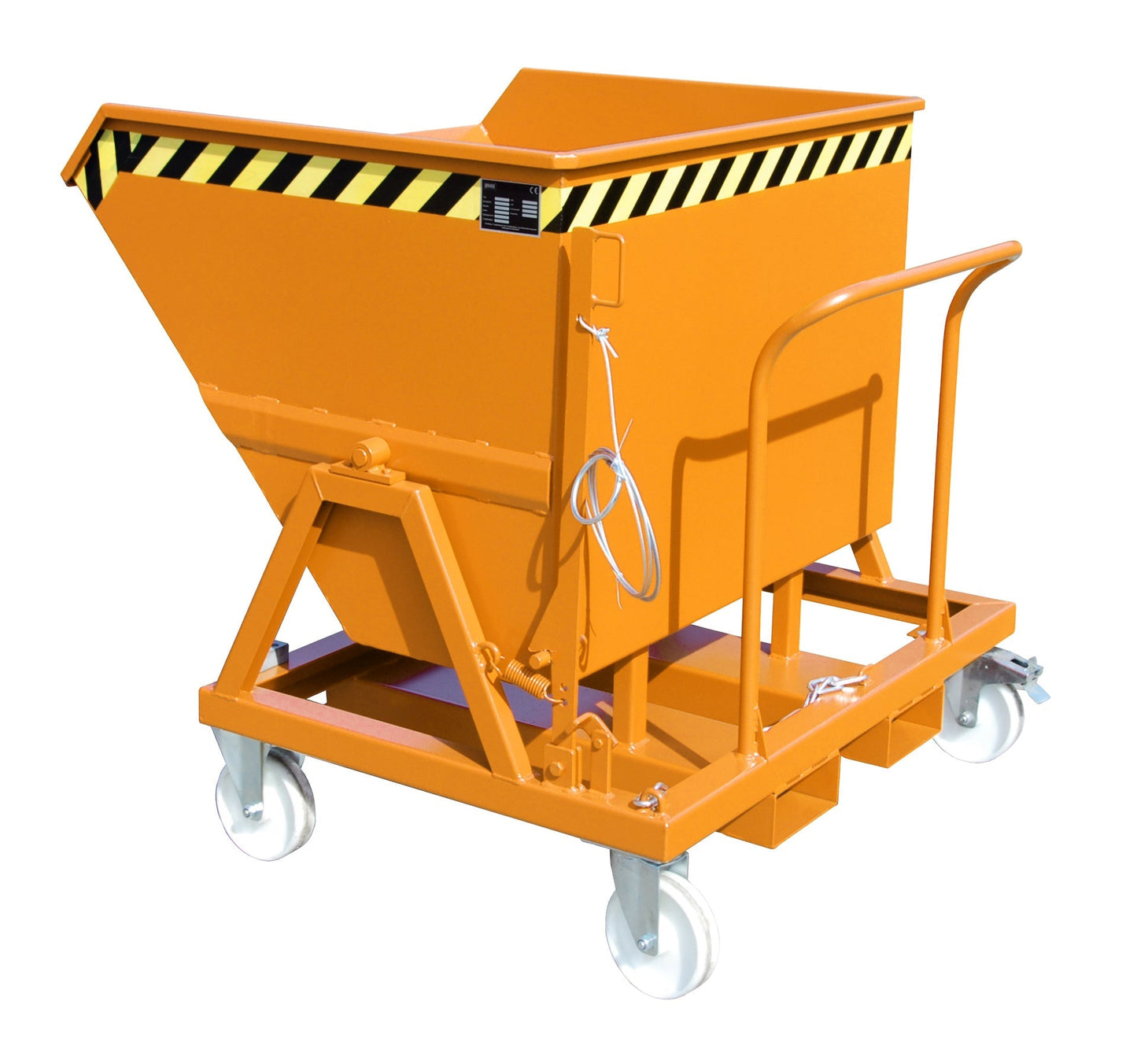 Kippmulde KS 550, lackiert, Gelborange - Staplertechnik24 - 4541 - 16 - 0000 - 1