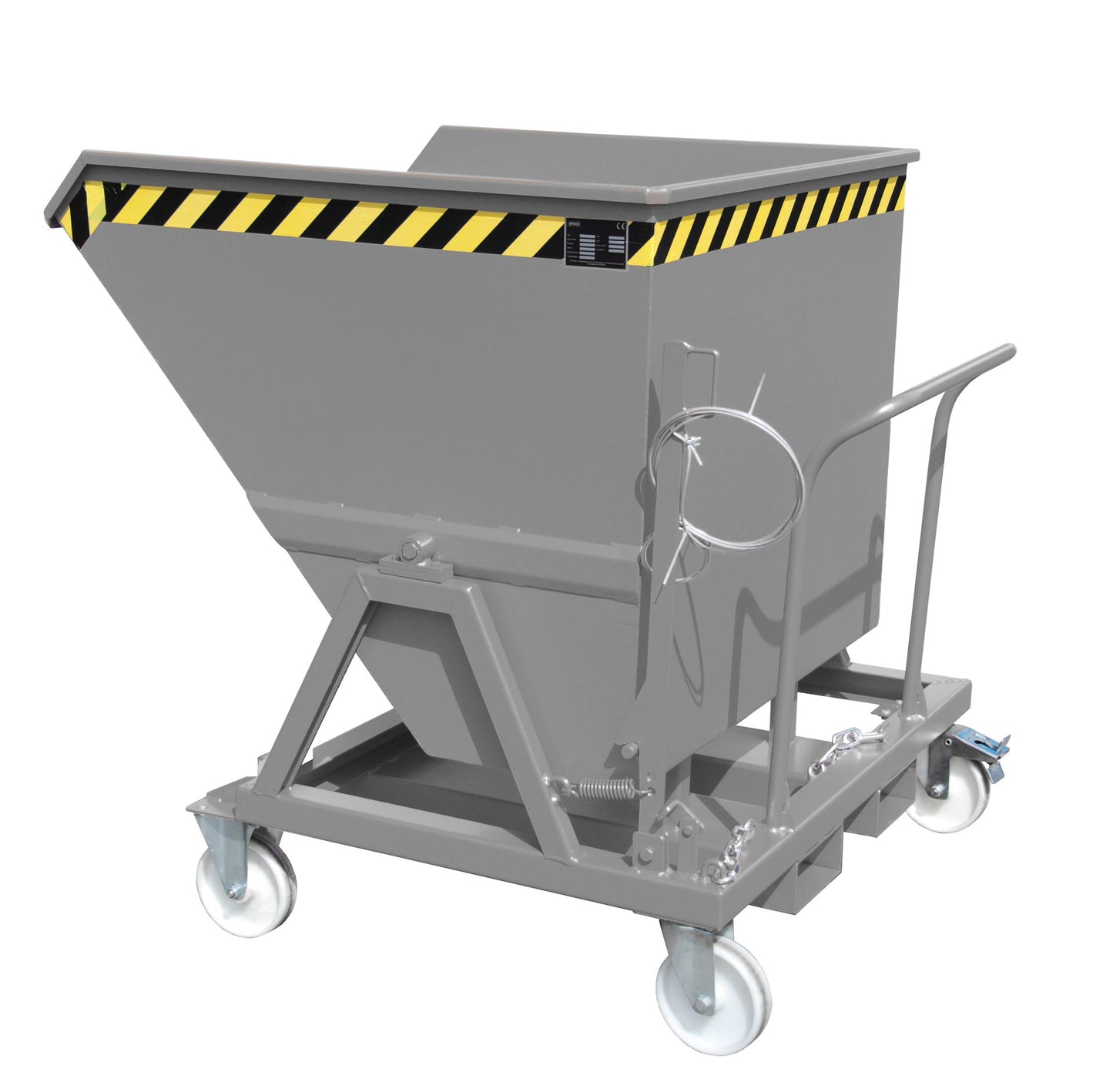 Kippmulde KS 700, lackiert, Mausgrau - Staplertechnik24 - 4541 - 17 - 0000 - 5